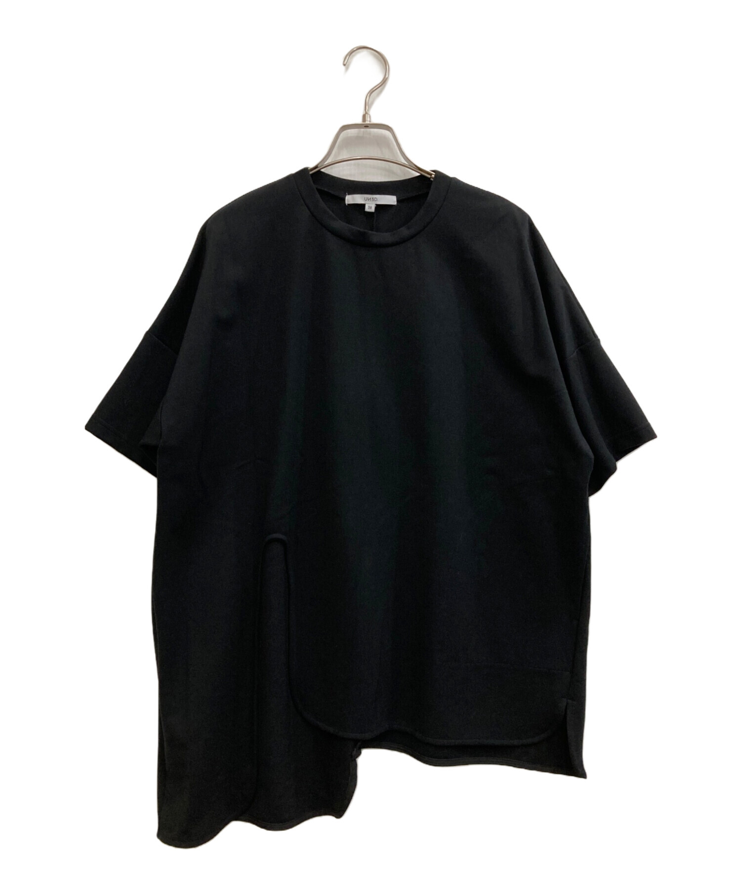 UN3Dブラックカットソー38