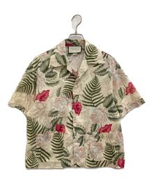 中古・古着通販】GUCCI (グッチ) ハワイアンプリントボーリングシャツ 