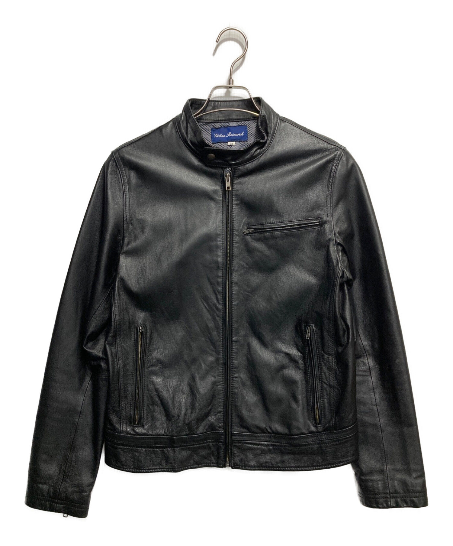 URBAN RESEARCH ITEMS レザージャケット Mサイズ 黒 セール】F.L.