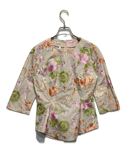 中古・古着通販】NARA CAMICIE (ナラカミーチェ) 総刺繍ブラウス 