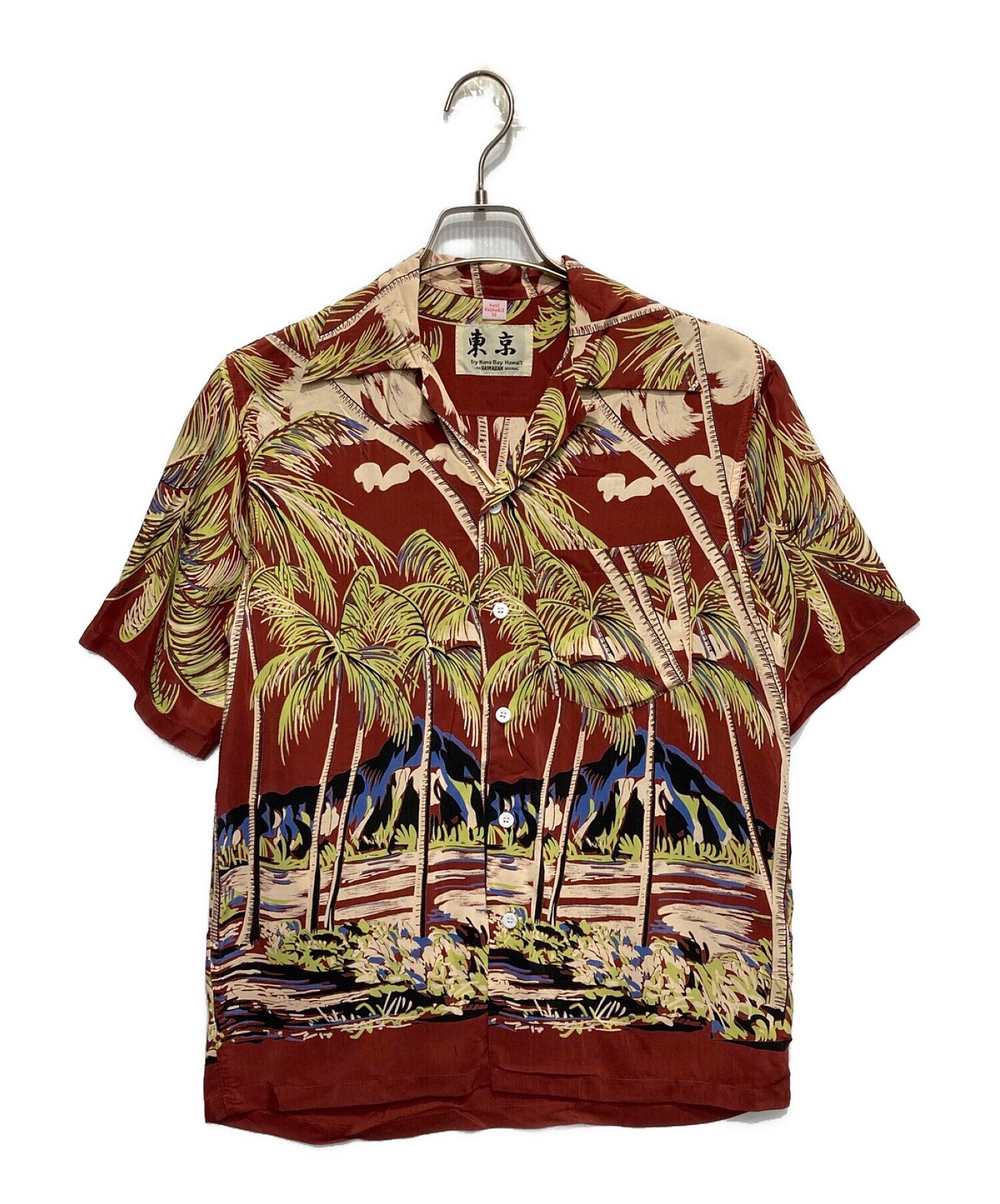 中古・古着通販】KONA BAY HAWAII (コナベイハワイ) レーヨンアロハ 