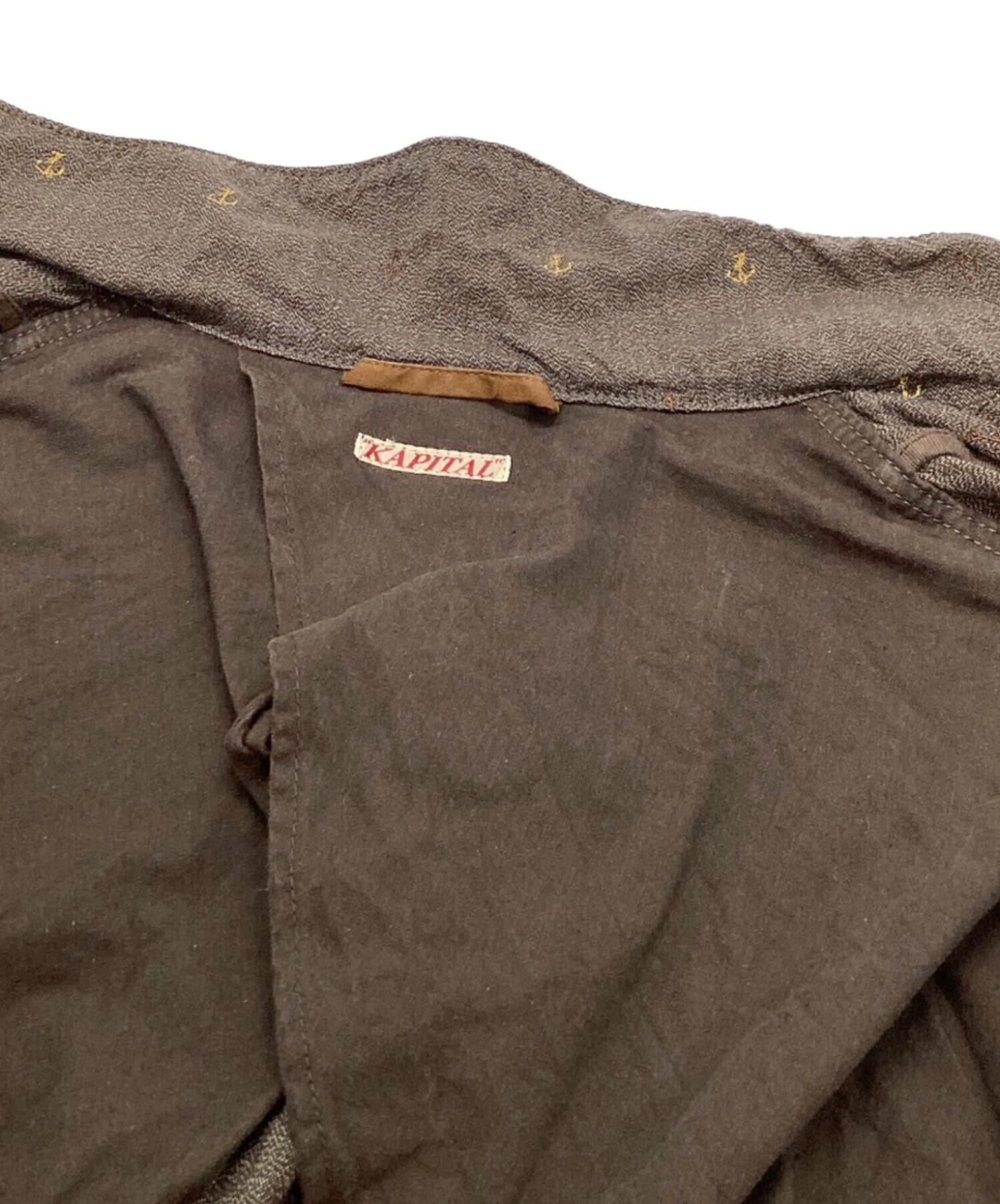 KAPITAL (キャピタル) 燕尾刺繍ジャケット グレー サイズ:3