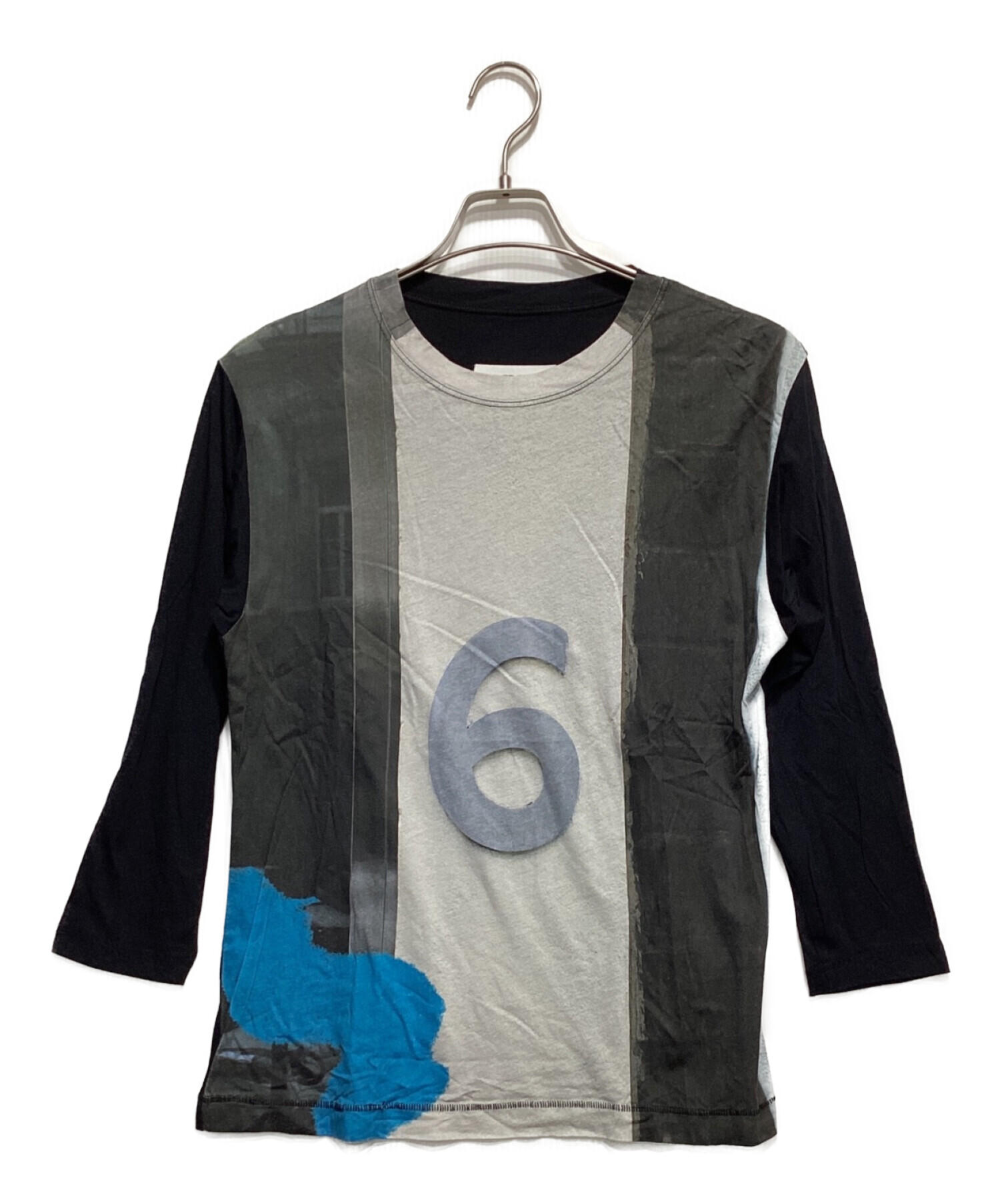 MM6 Maison Margiela マルジェラ プリントカットソーワンピース 