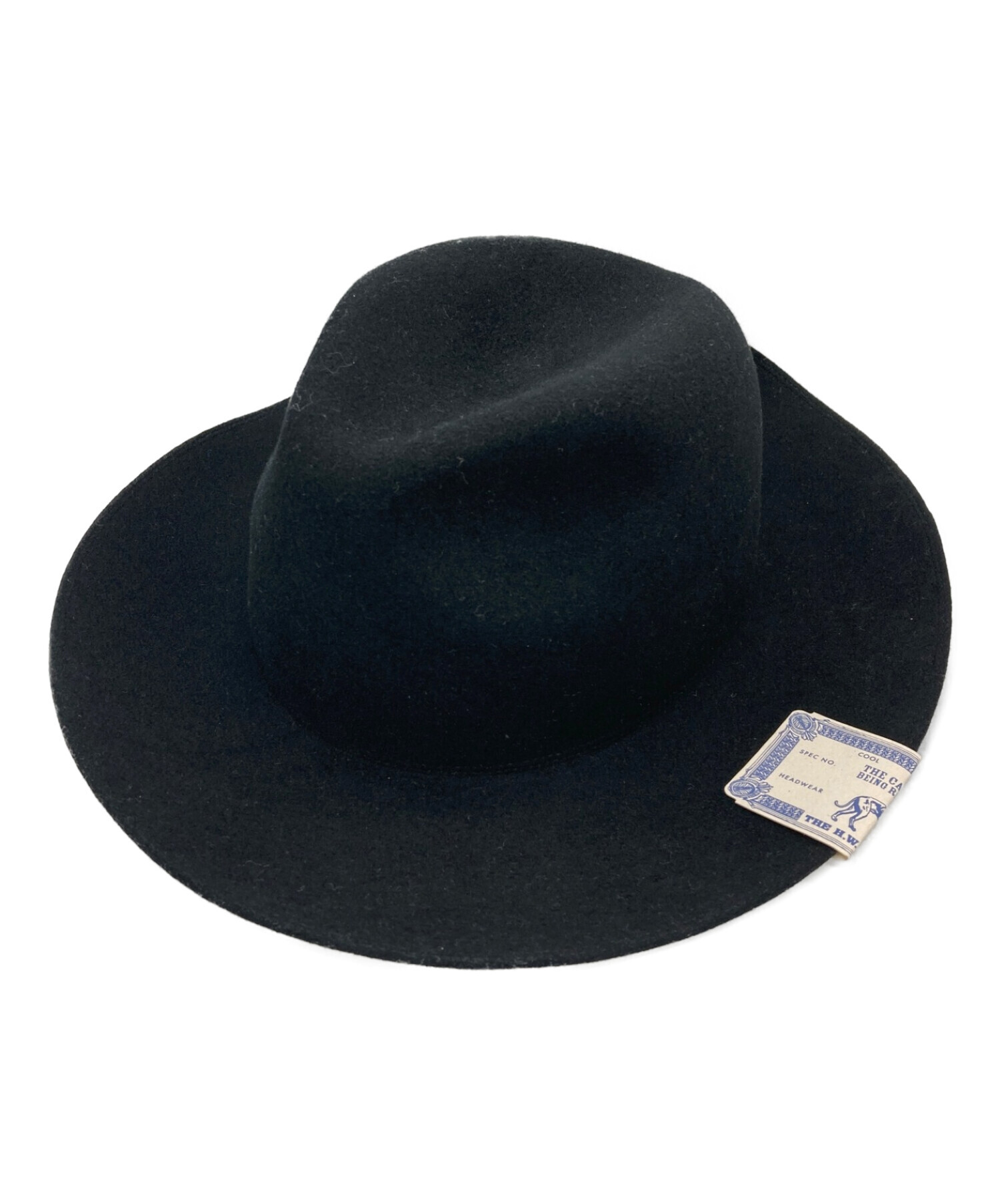 H.W. DOG & CO. ブラック バケットハット 58cm（THE H.W.DOG&CO