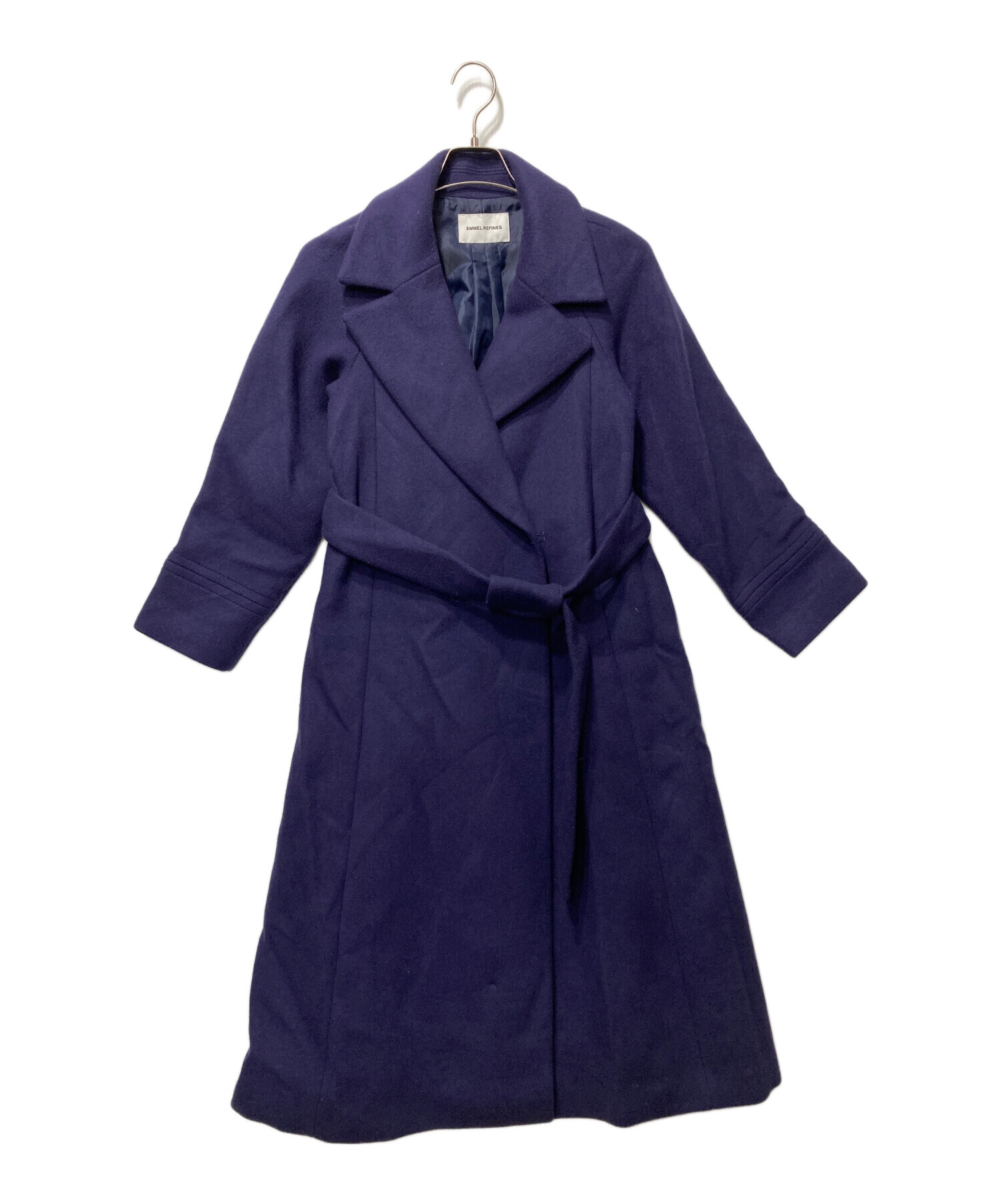 EMMEL REFINES コートネイビー