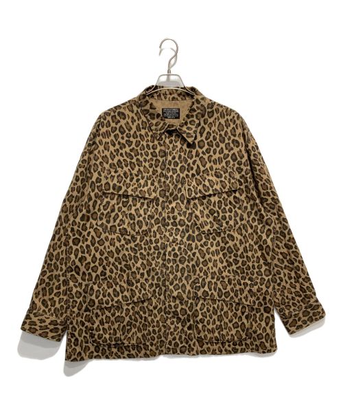 正規品ワコマリアロッカーズレオパードファティーグジャケットM 美品