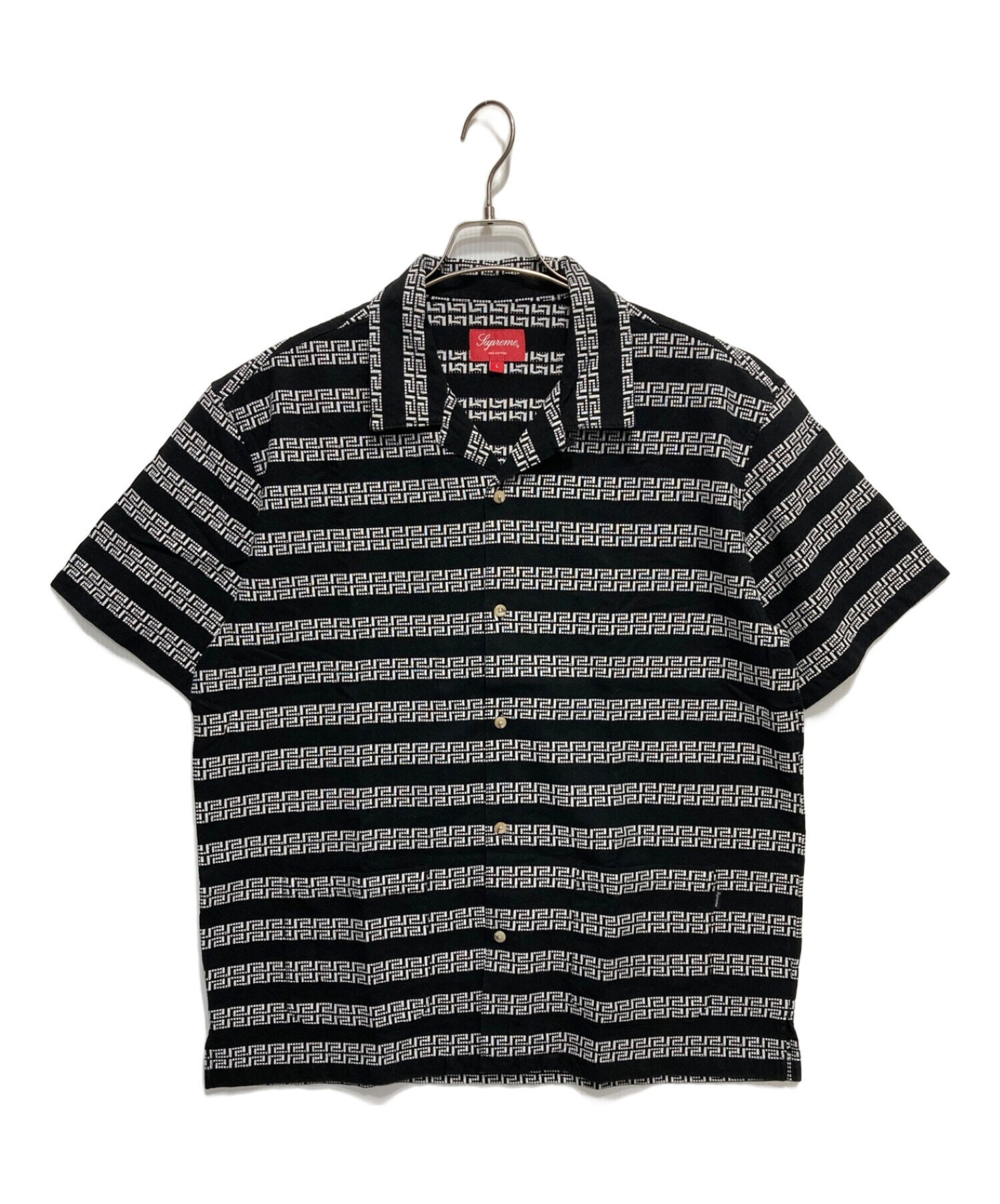 中古・古着通販】SUPREME (シュプリーム) 総柄オープンカラーシャツ 