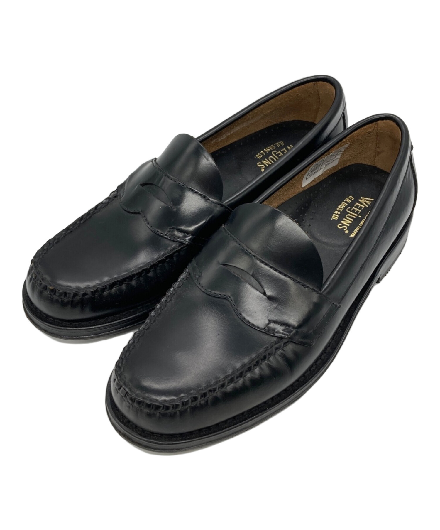 G.H.Bass / LARSON 26cm BLACK & WHITE｜靴