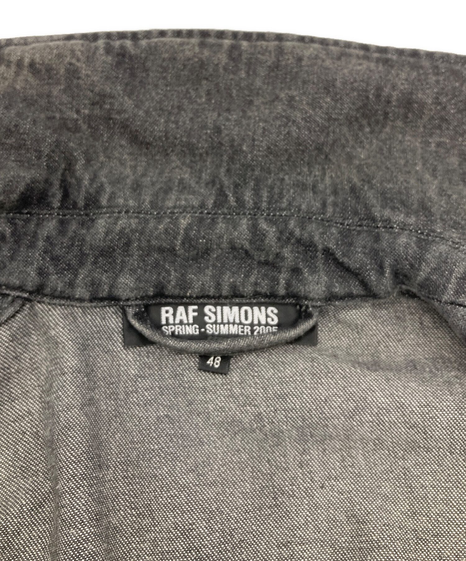 中古・古着通販】RAF SIMONS (ラフシモンズ) デニムジャケット 