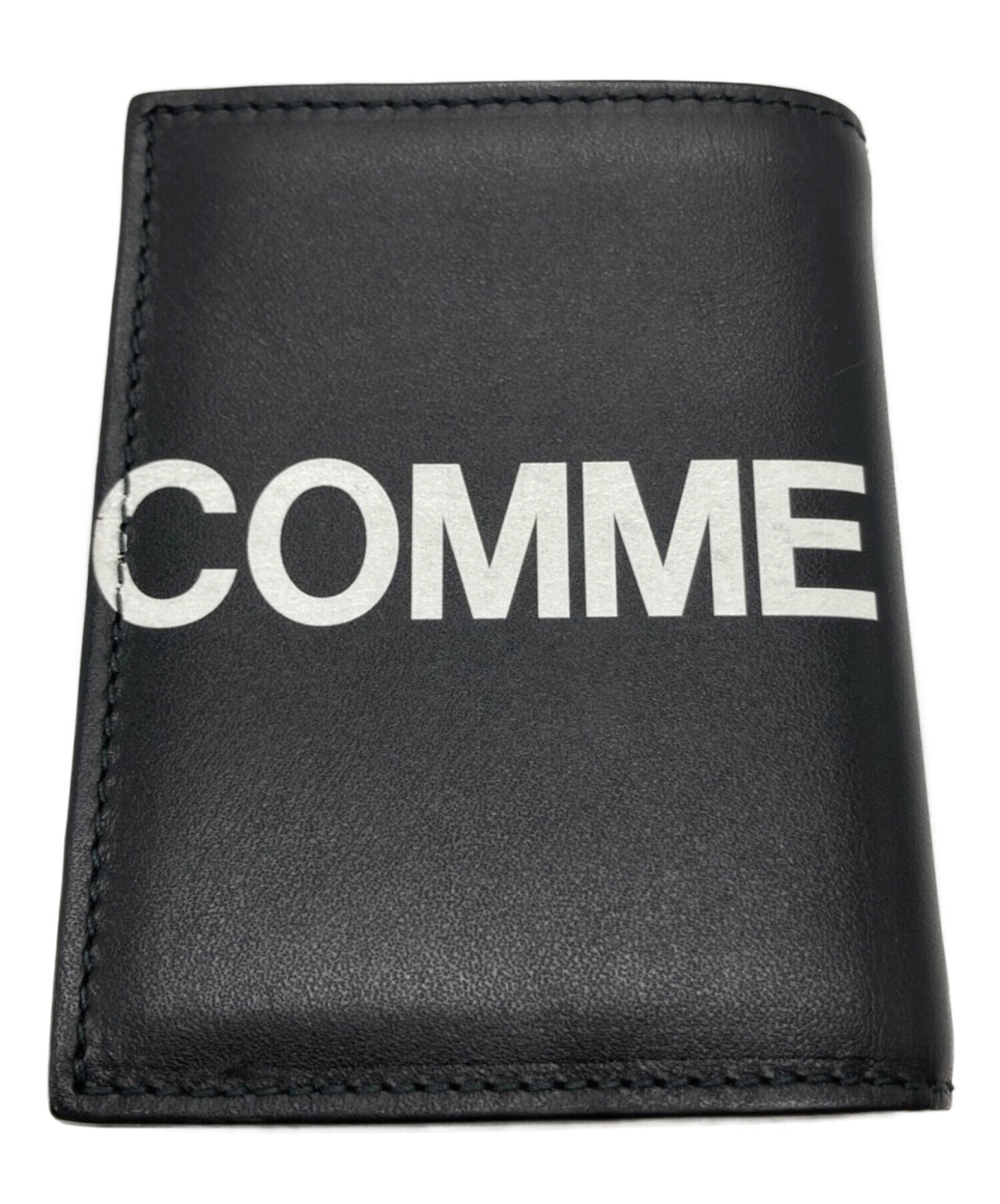 ★新品★コムデギャルソン　Huge logo wallet 財布 ブラック