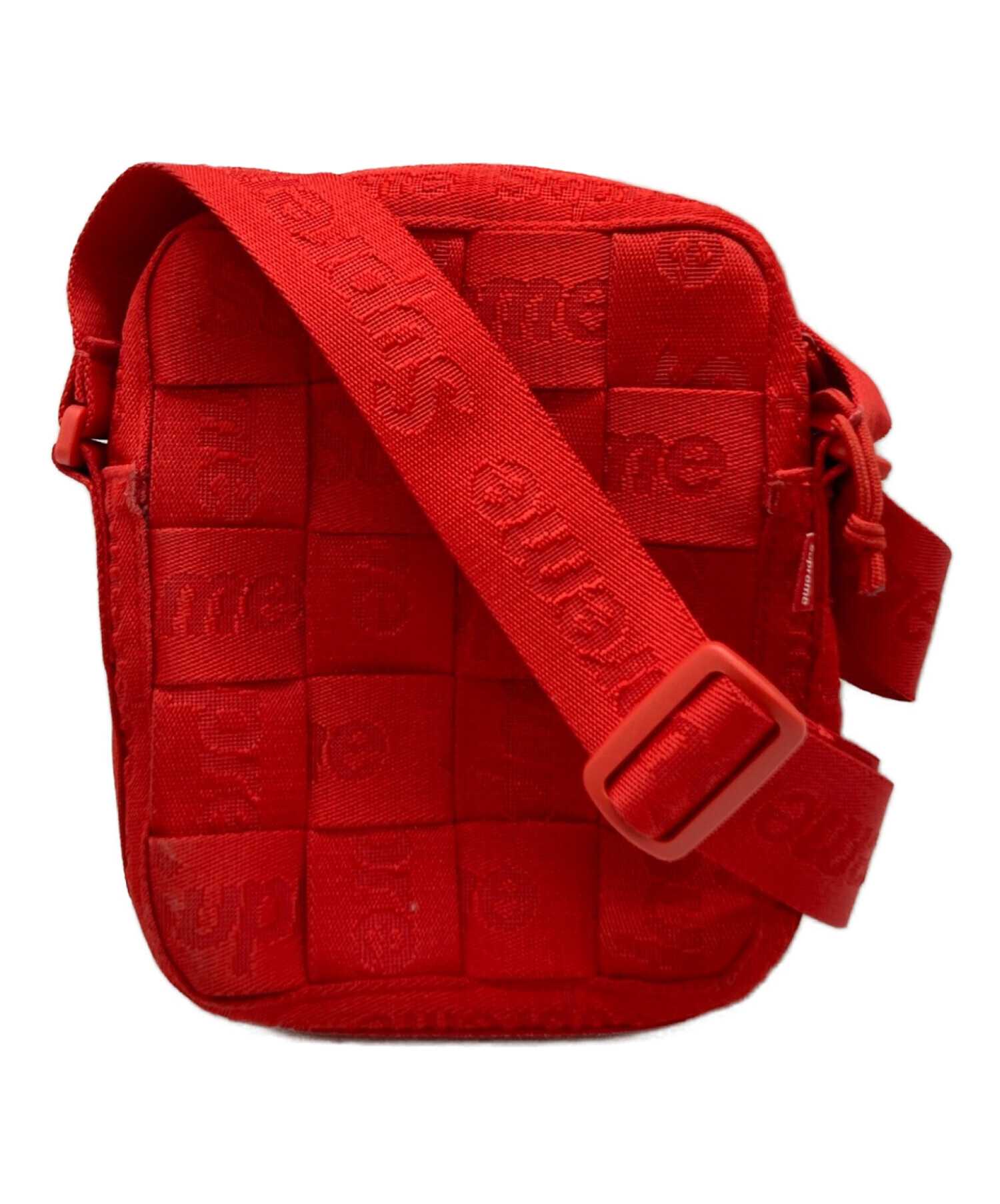 SUPREME (シュプリーム) woven shoulder bag レッド
