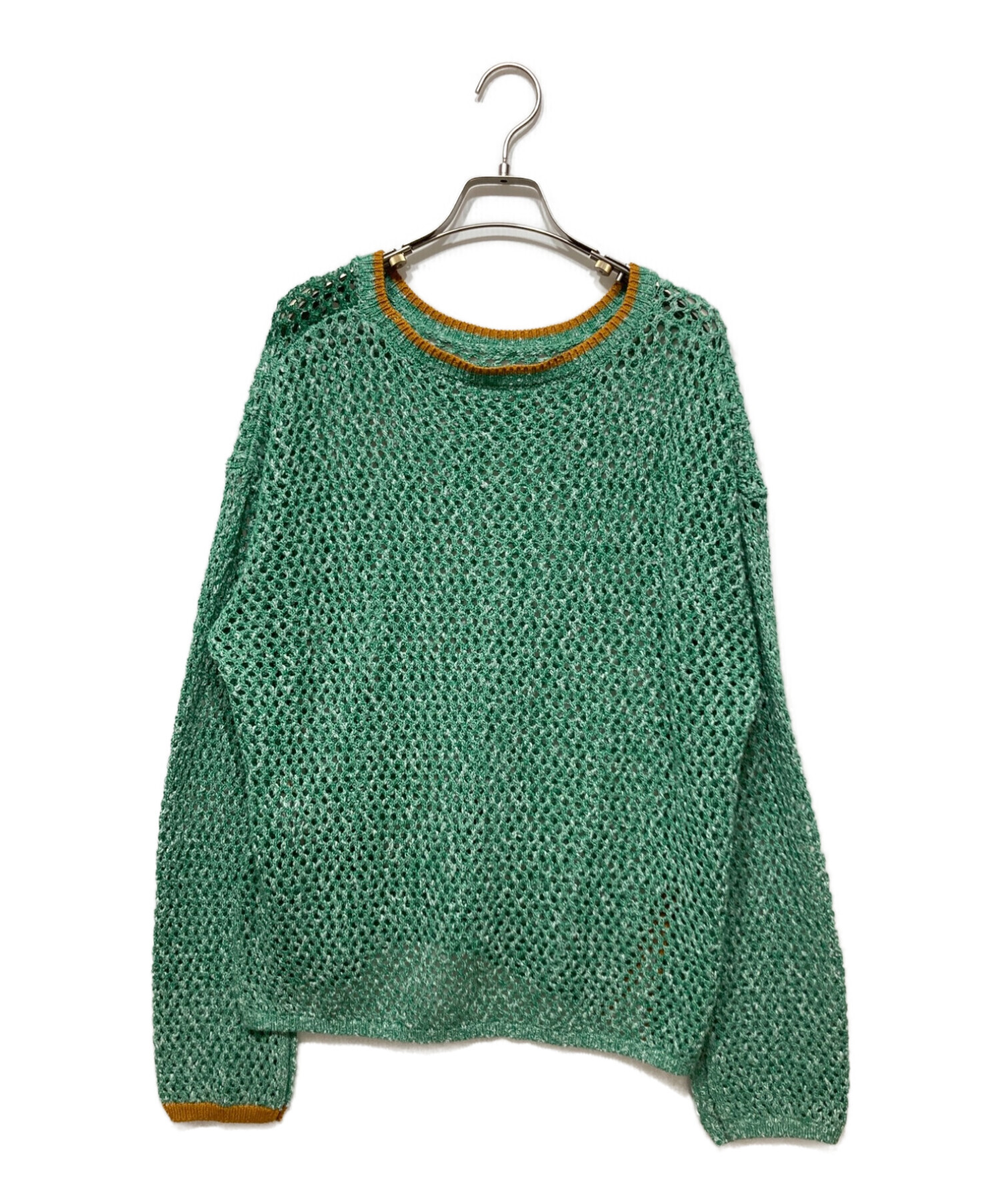 中古・古着通販】PAMM (パム) メッシュニット グリーン サイズ:FREE 