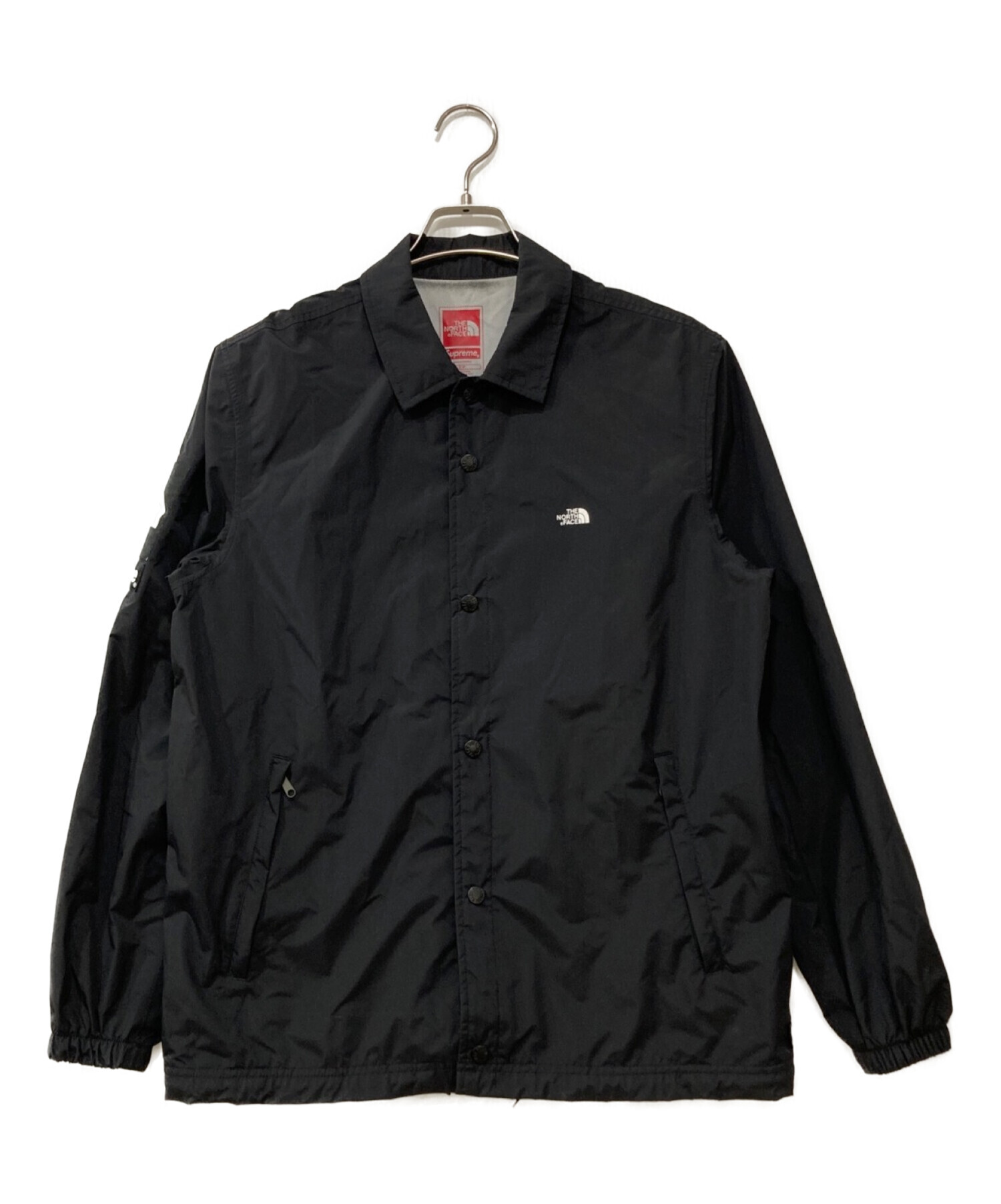 SUPREME×THE NORTH FACE (シュプリーム × ザノースフェイス) 15SS Packable Coaches Jacket  ブラック サイズ:S