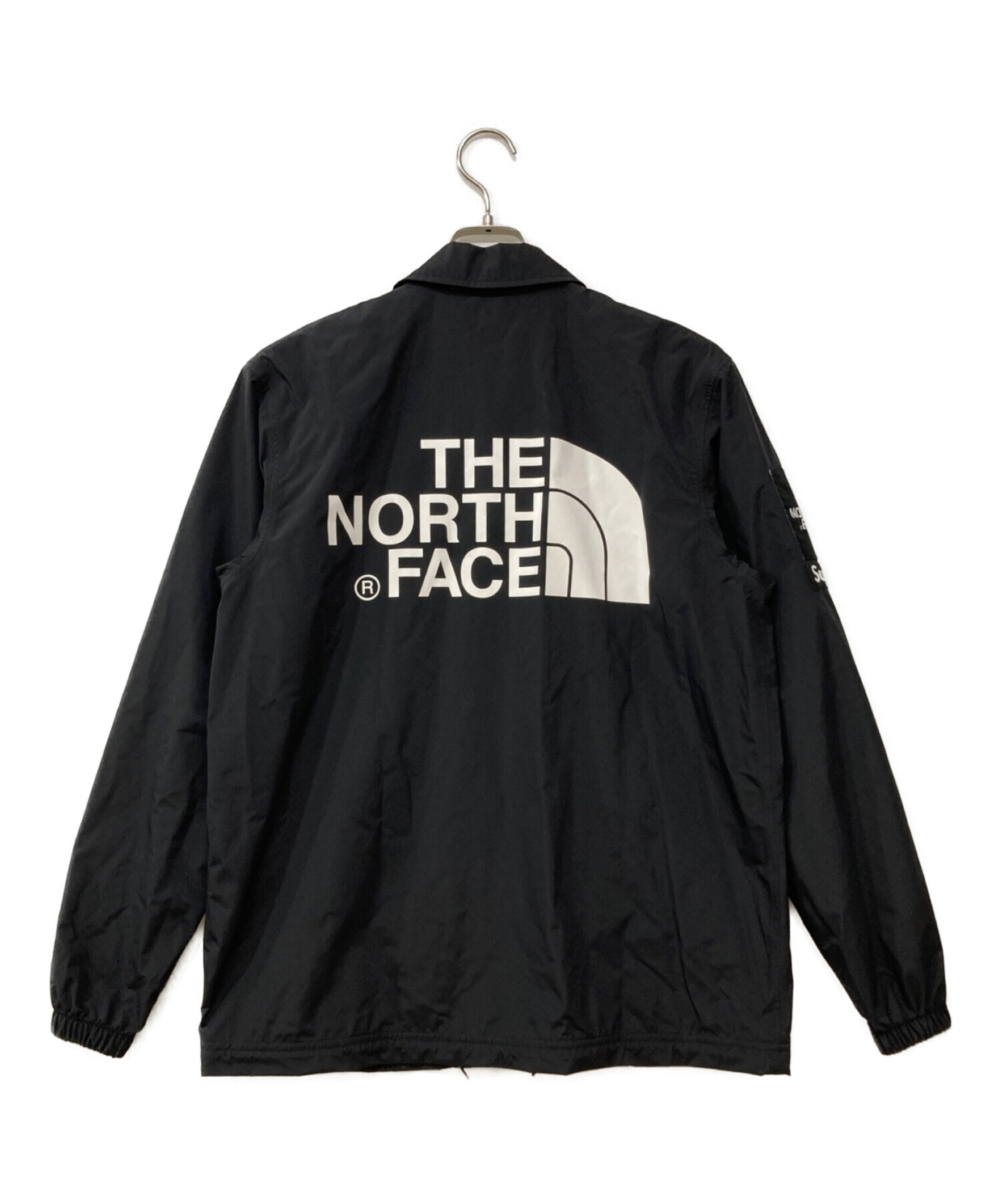 SUPREME×THE NORTH FACE (シュプリーム × ザノースフェイス) 15SS Packable Coaches Jacket  ブラック サイズ:S