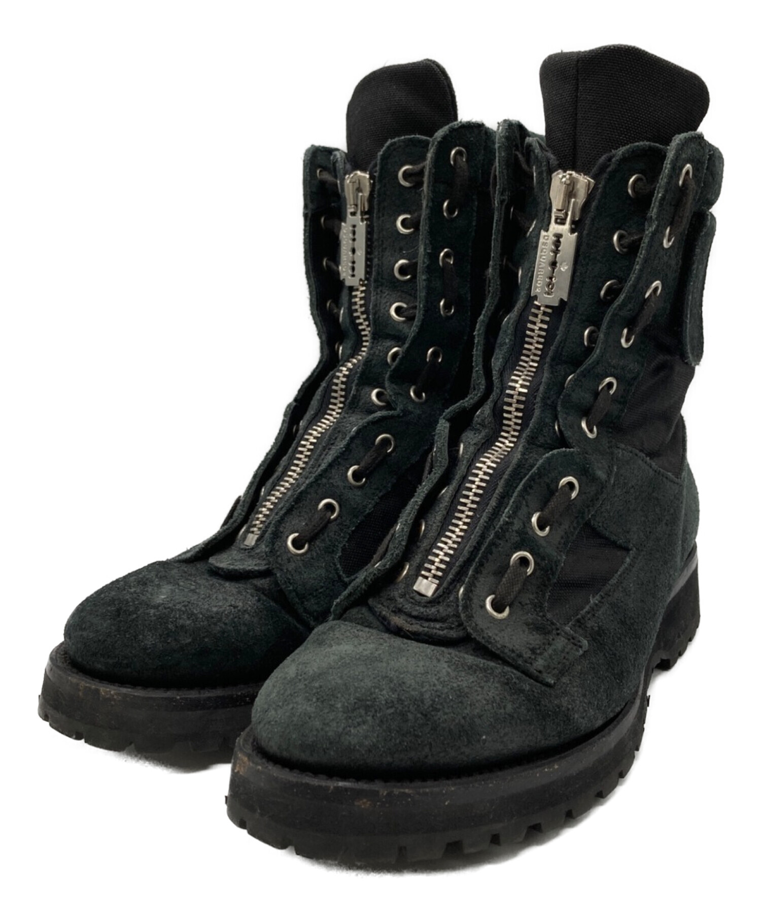 中古・古着通販】DSQUARED2 (ディースクエアード) レースアップブーツ 