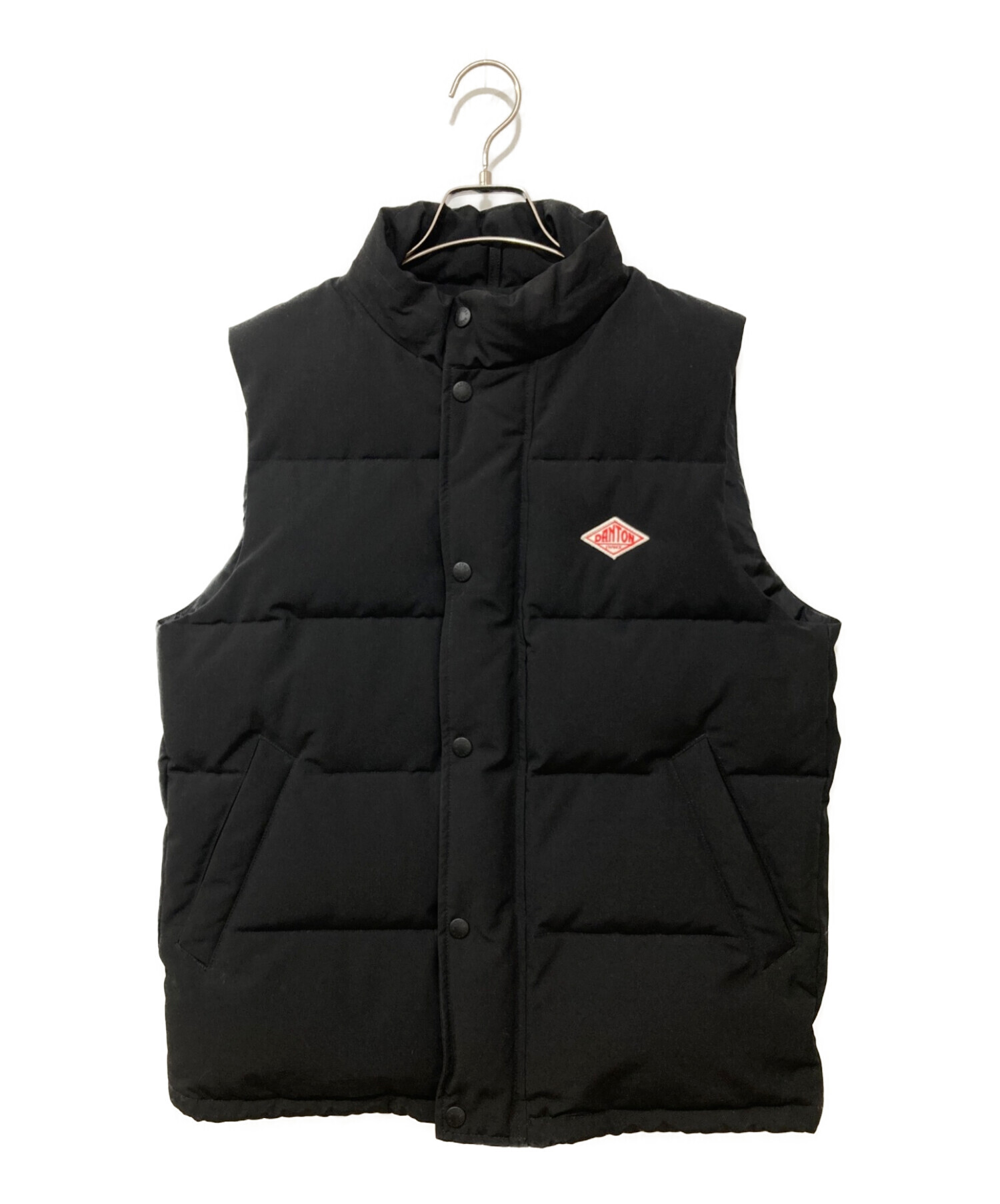 中古・古着通販】DANTON (ダントン) ダウンベスト ブラック サイズ:40 
