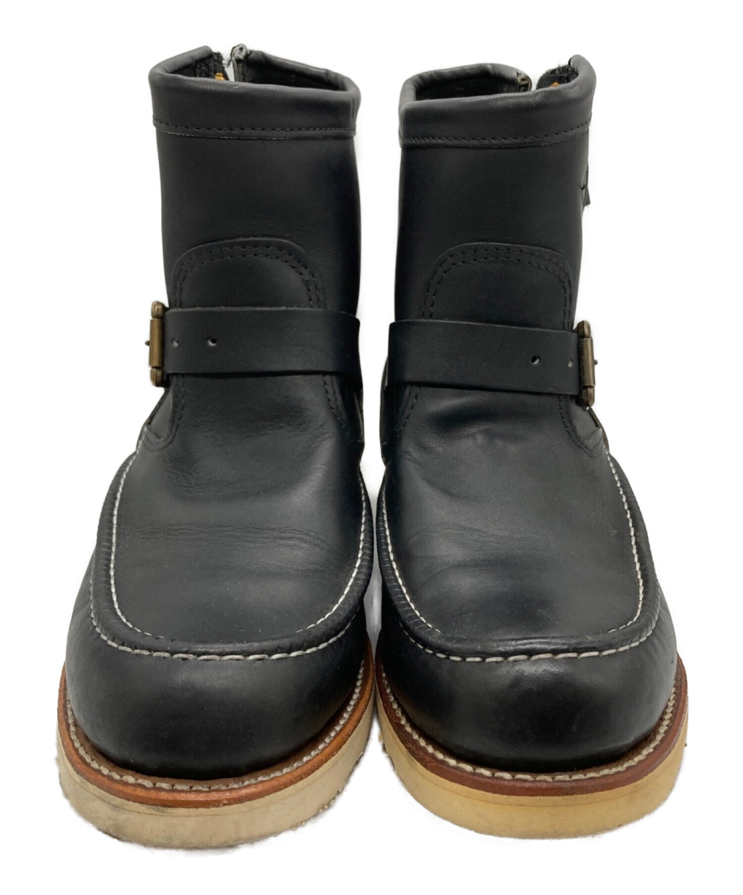 中古・古着通販】CHIPPEWA (チペワ) エンジニアブーツ ブラック サイズ 