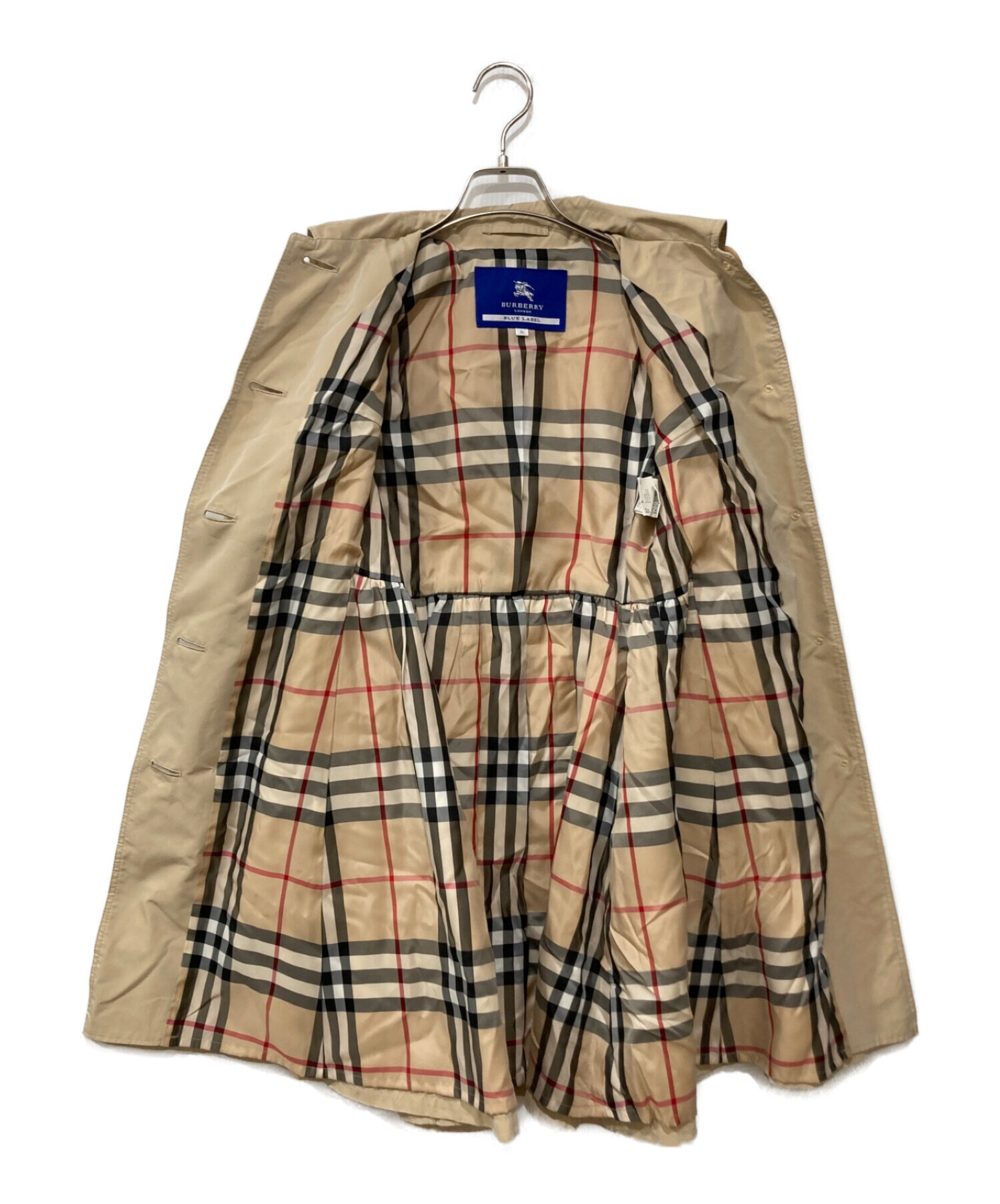 中古・古着通販】BURBERRY BLUE LABEL (バーバリーブルーレーベル) 裏 