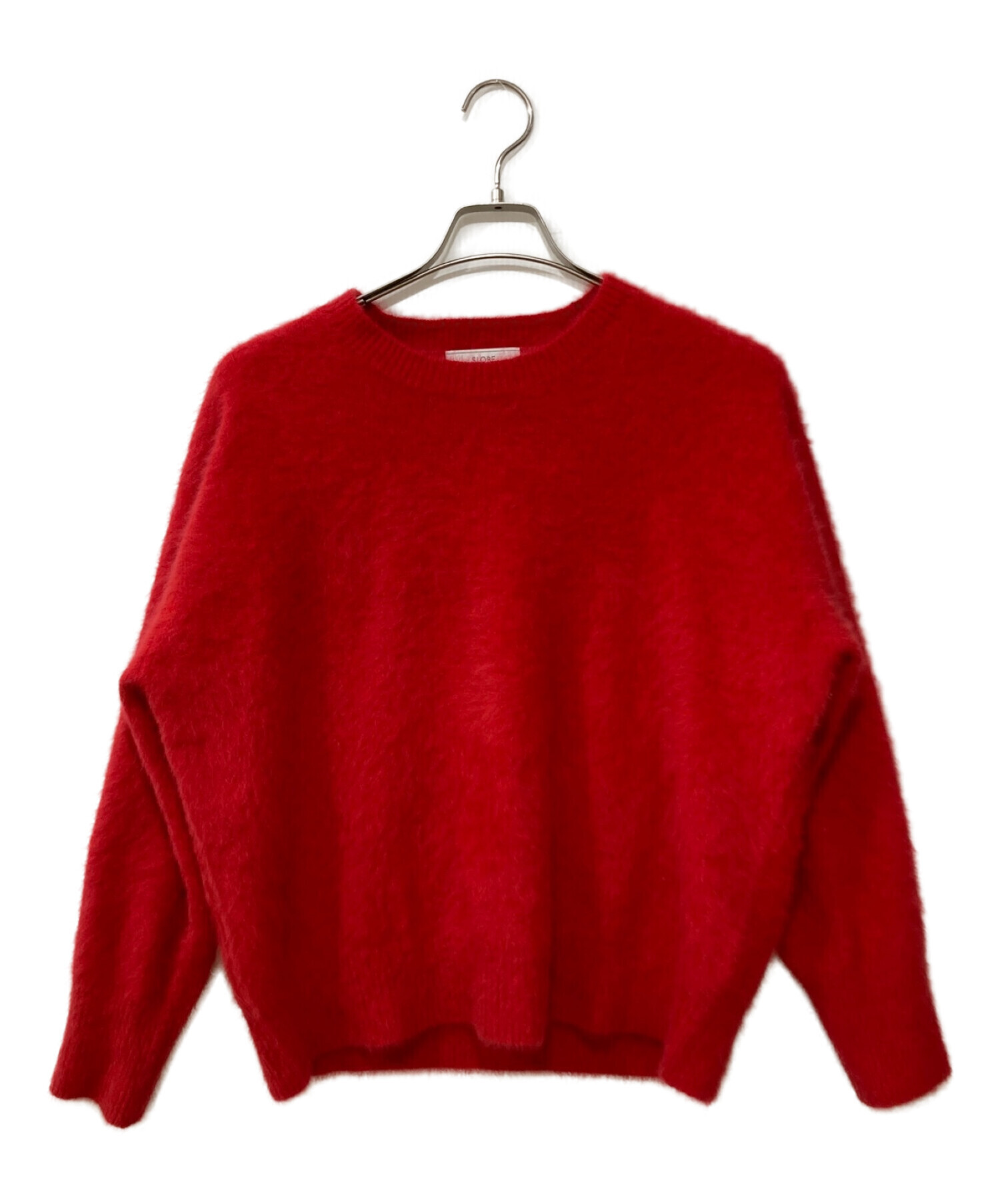 SLOBE IENA フォックスカシミヤプルオーバー赤