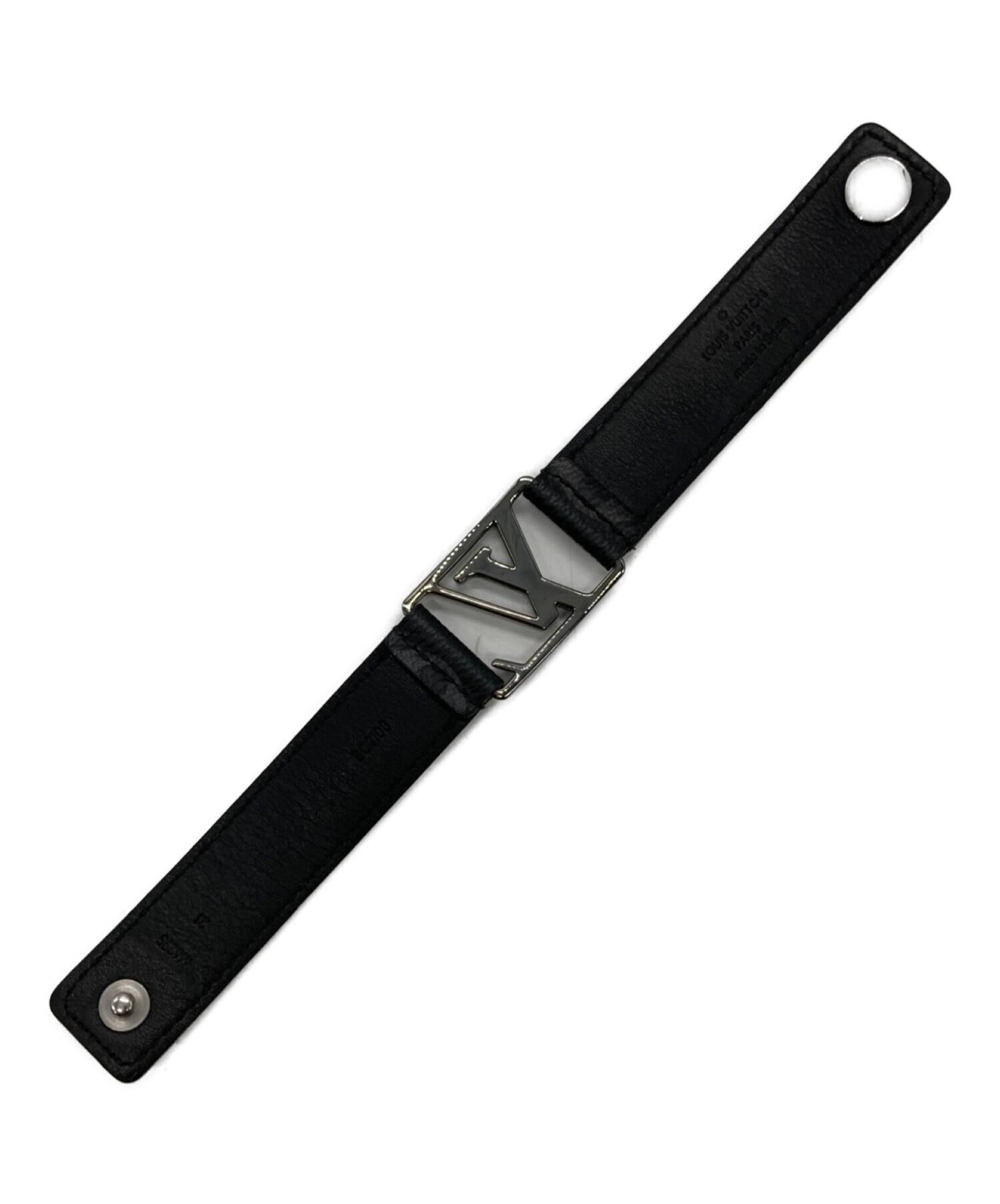 ルイヴィトン ブラスレ ハッケンハイム ブラック モノグラム M6295 ルイヴィトン(Louis Vuitton) モノグラム ブラスレ・ホッケンハイム