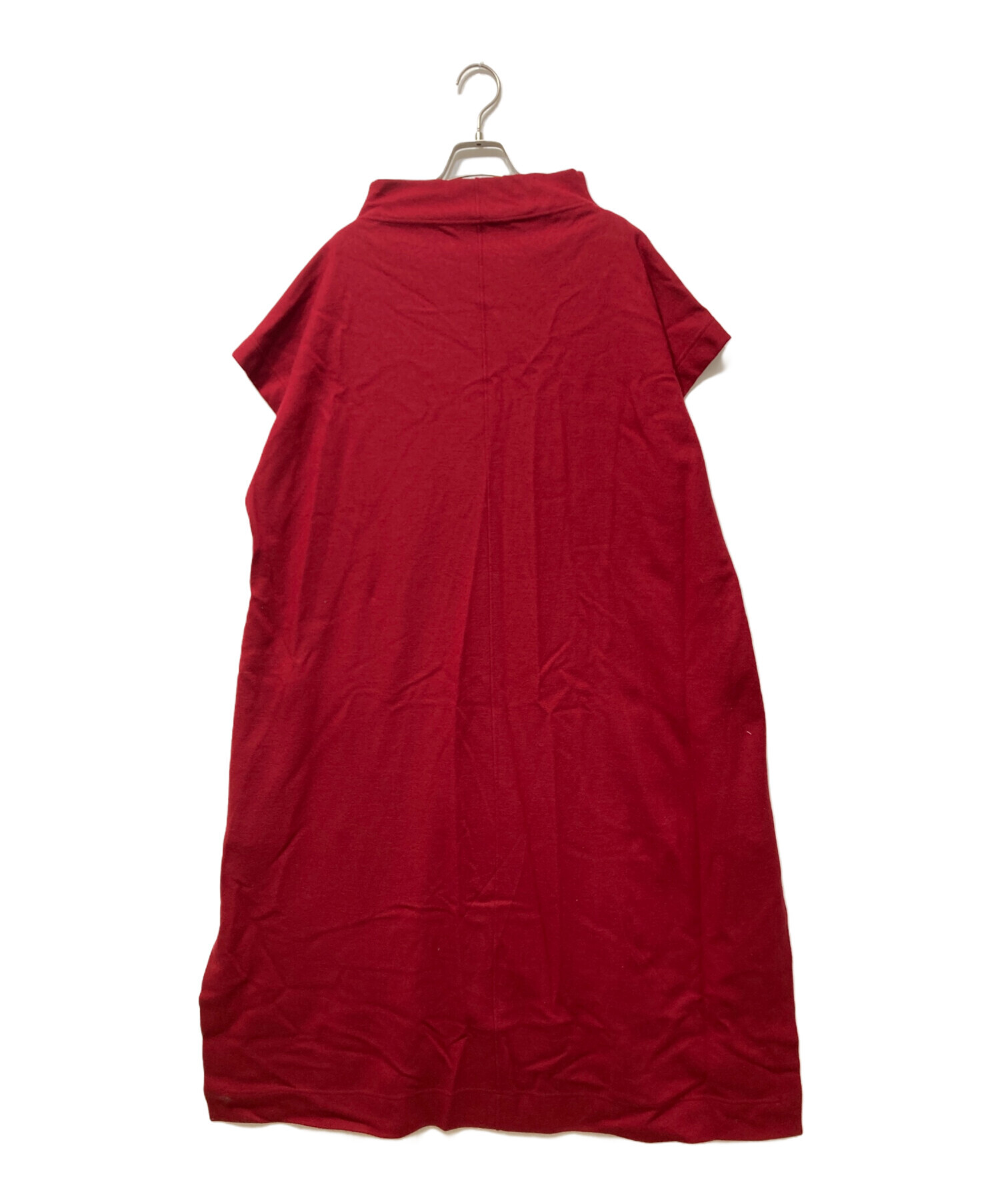 中古・古着通販】ISSEY MIYAKE (イッセイミヤケ) ワンピース レッド 