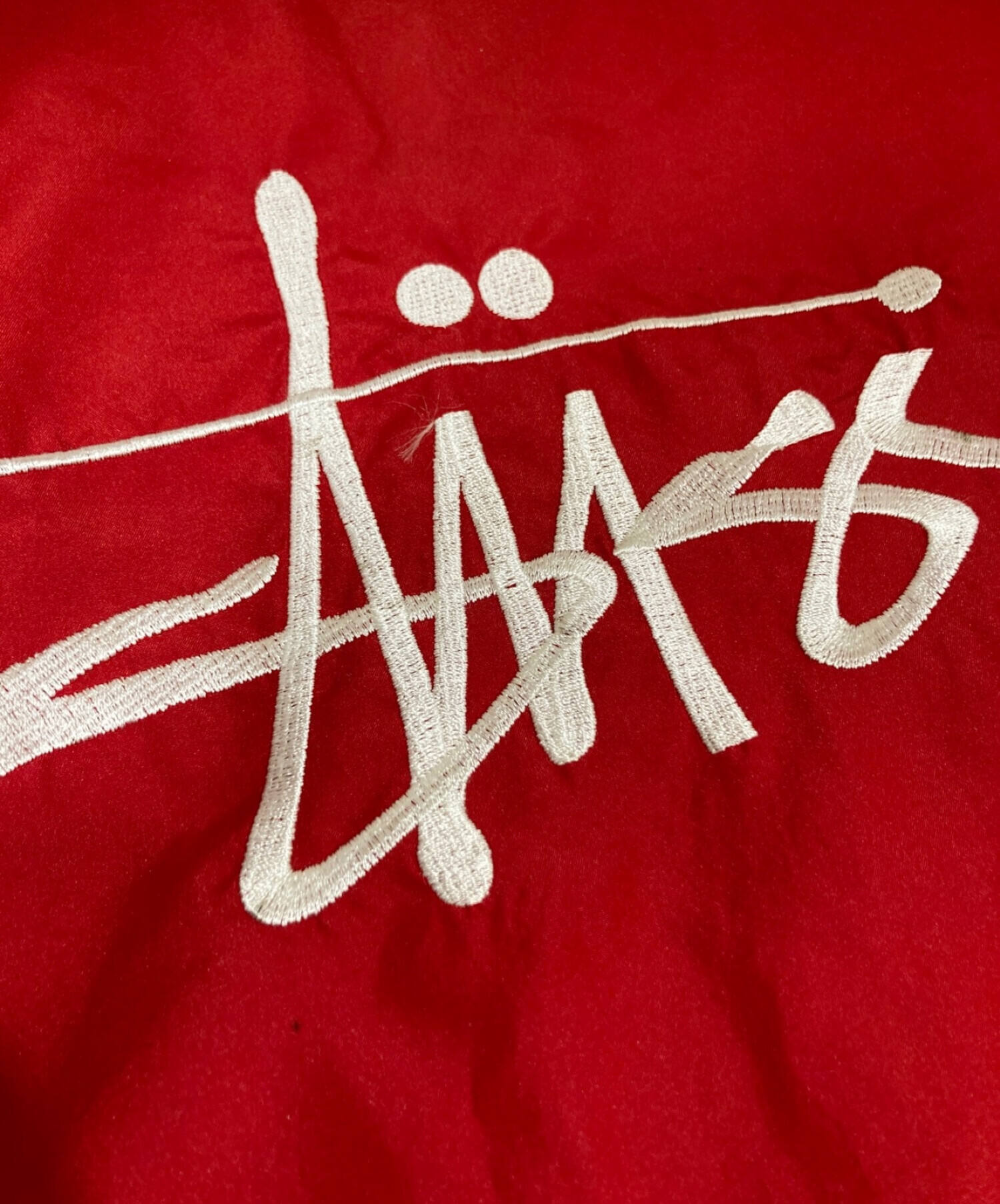 新品 STUSSY ロゴ刺繍 マウンテンジャケット ステューシー