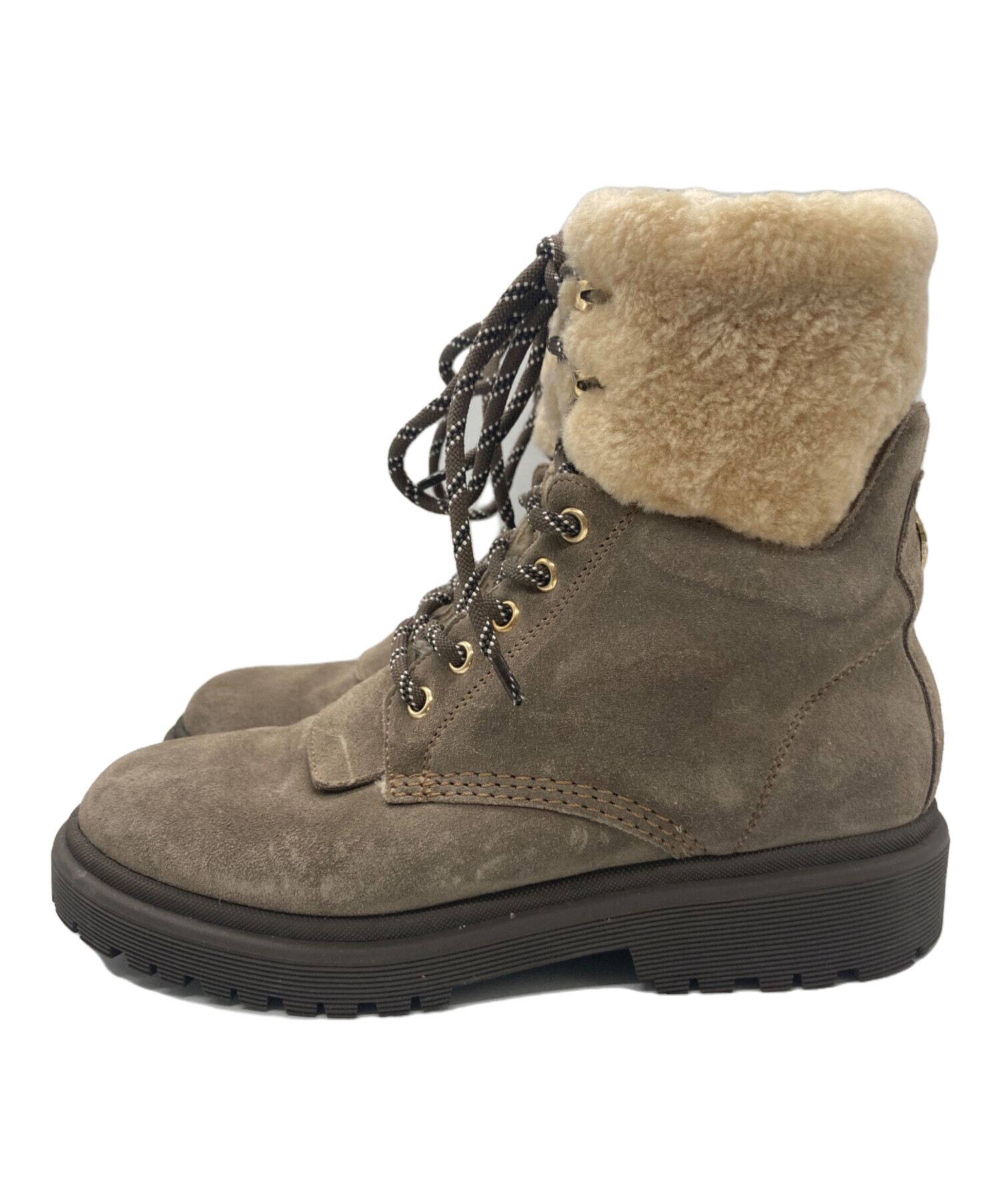 中古・古着通販】MONCLER (モンクレール) PATTY SCARPA スエード 