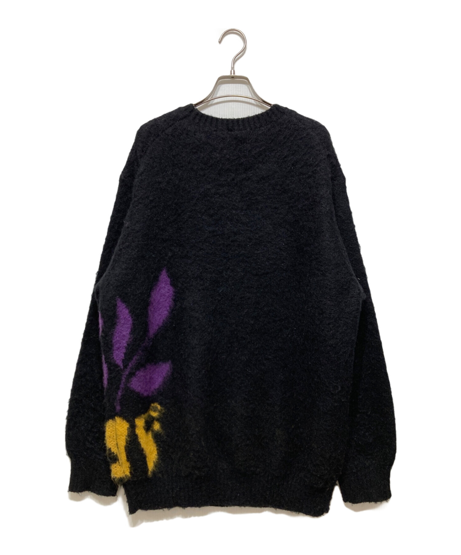 中古・古着通販】HUF (ハフ) BLOSSOM SWEATER ブラック サイズ:L 