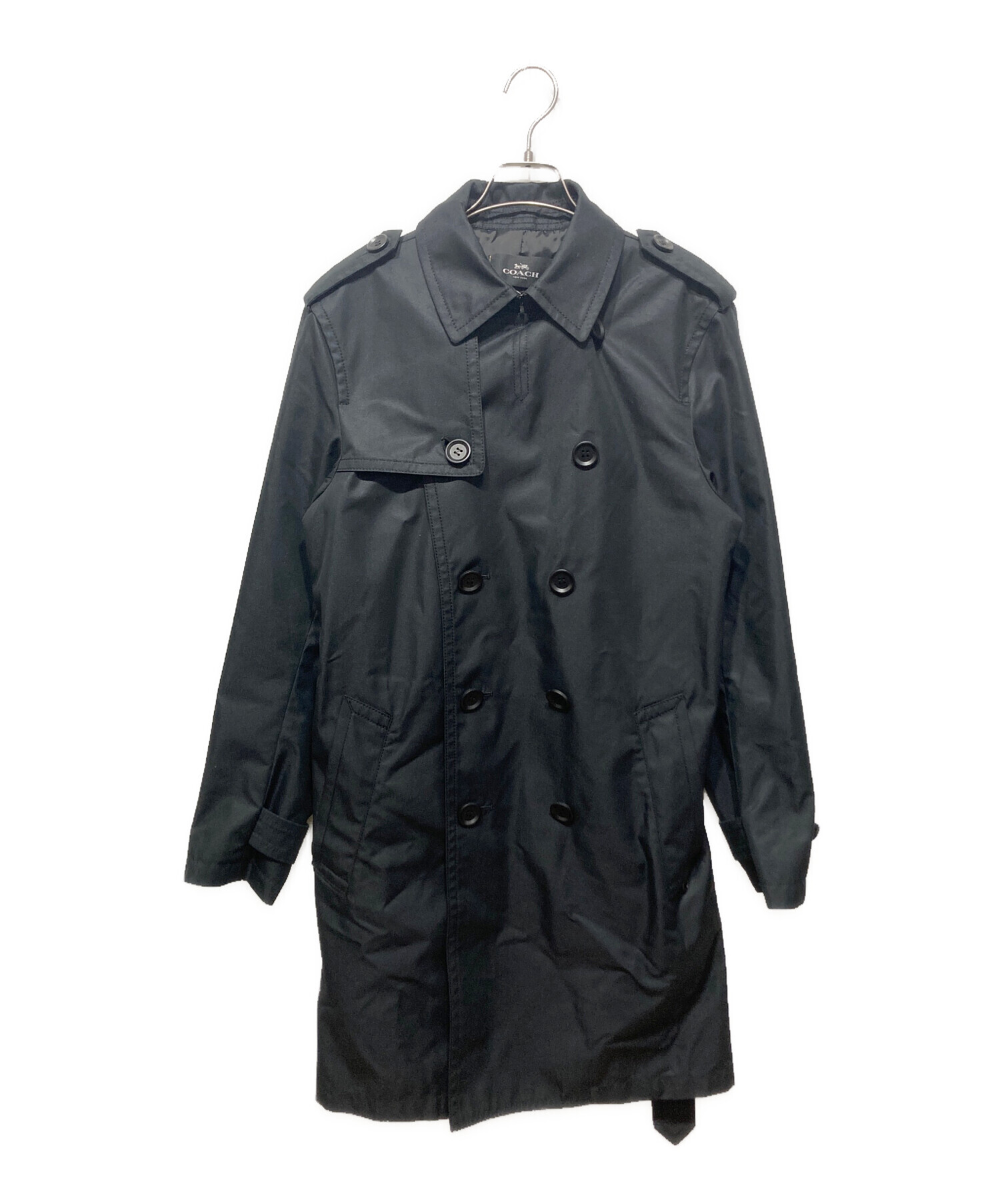 COACH コーチトレンチコートブラック