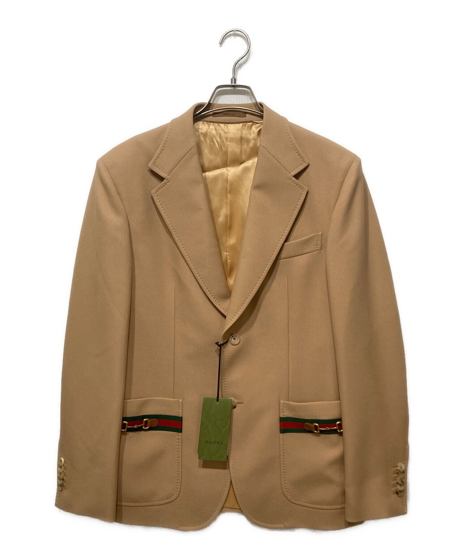 中古・古着通販】GUCCI (グッチ) テーラードジャケット / フルード 