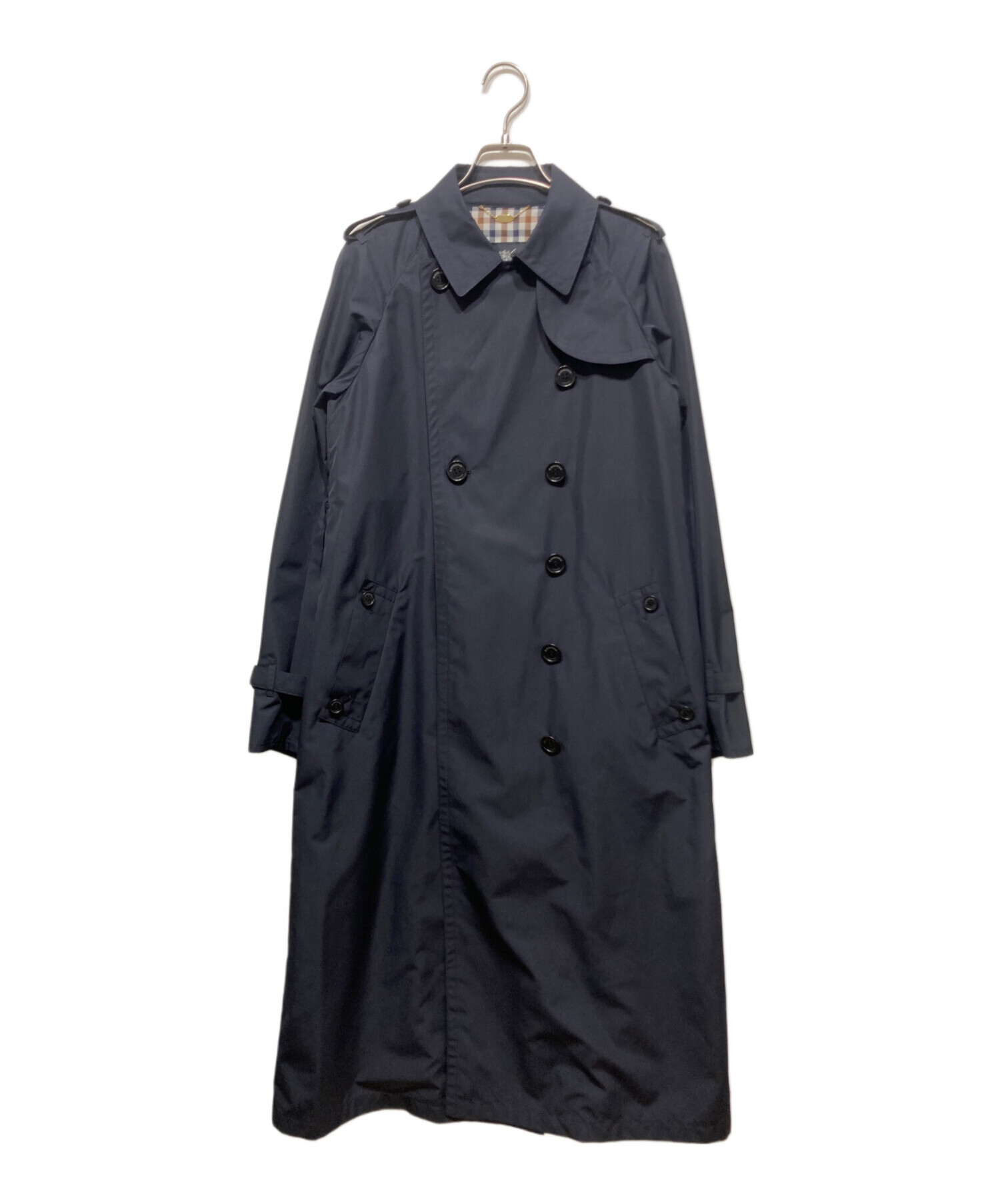 Aquascutum アクアスキュータム レインコート トレンチ レディース 