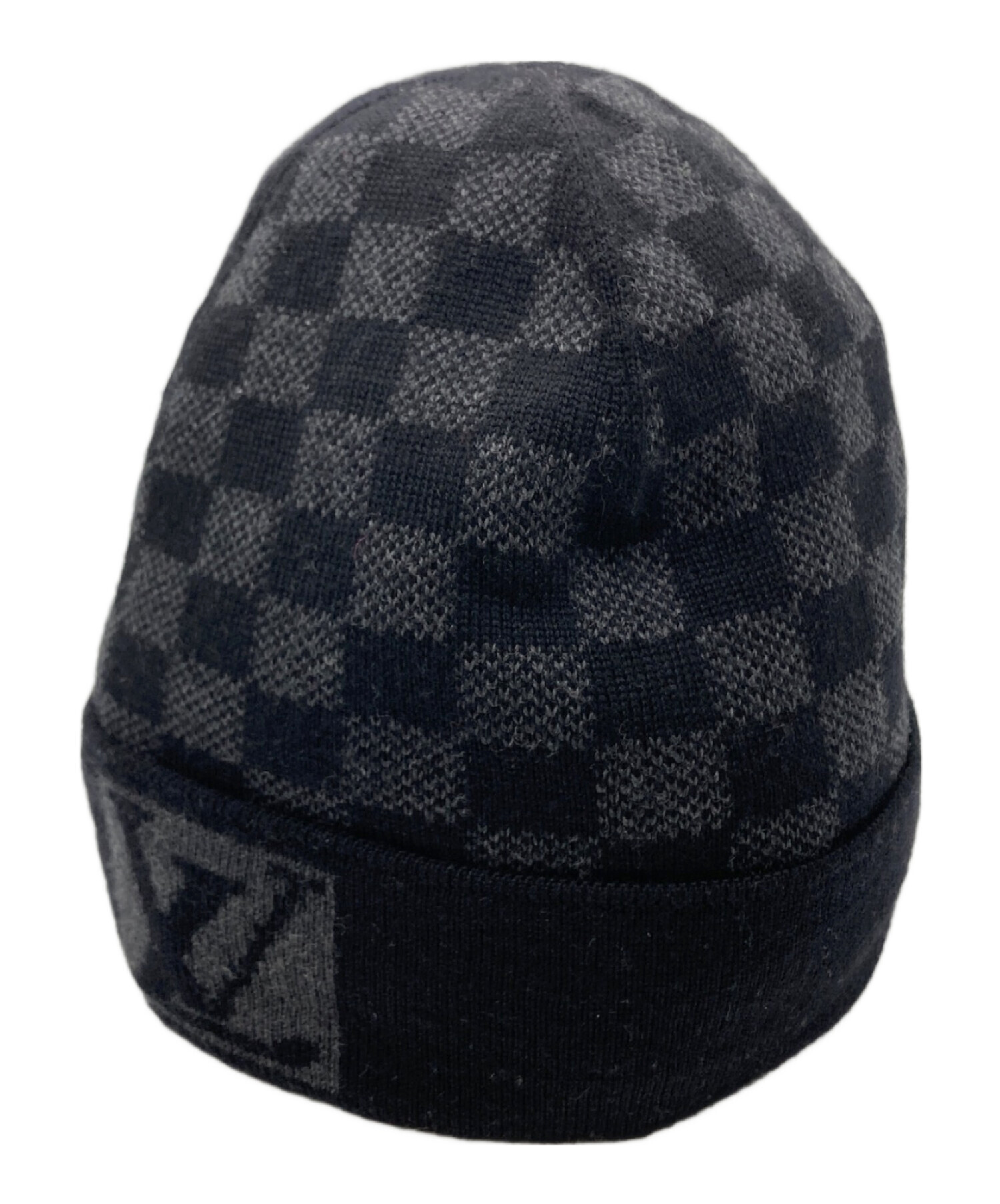 LOUIS VUITTON ブラック ビーニー M77872 ビーニー・LV ヘッドライン S00｜ルイ・ヴィトン 公式サイト - M77872