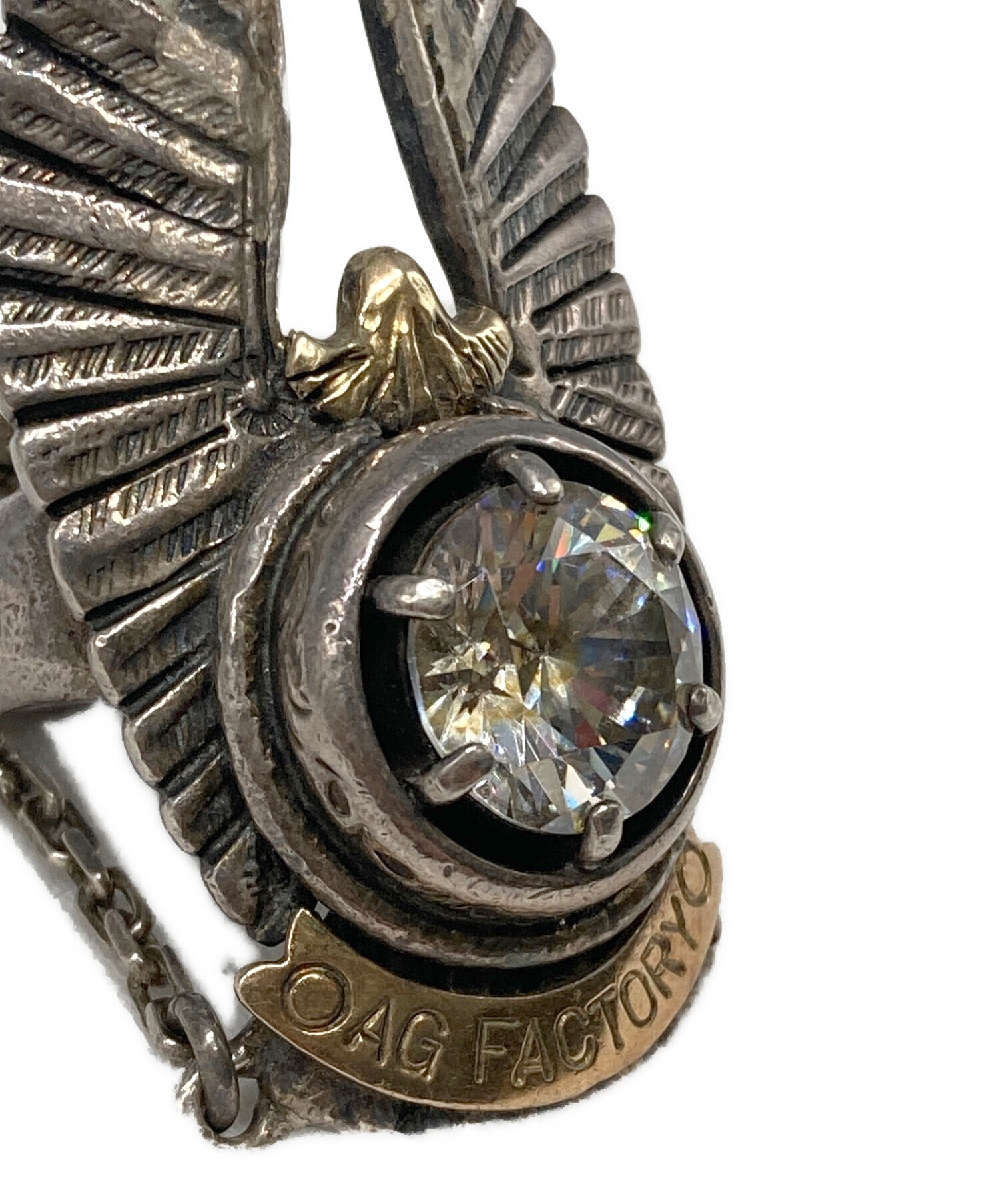 祐天寺 あるじゃん工房 A.G.F イーグル大 リング 22.5号フェザー 希少