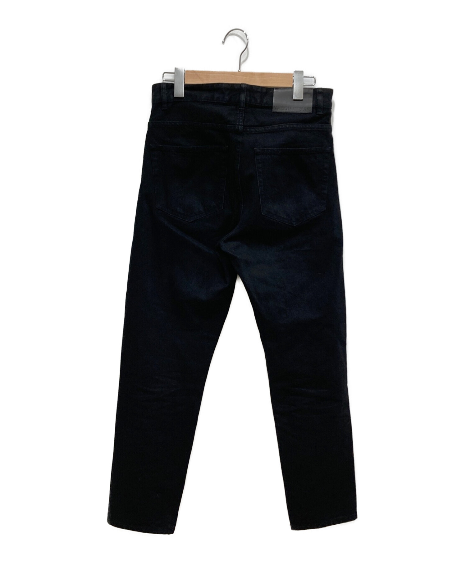 中古・古着通販】maison kitsune (メゾンキツネ) ブラックテーパード 