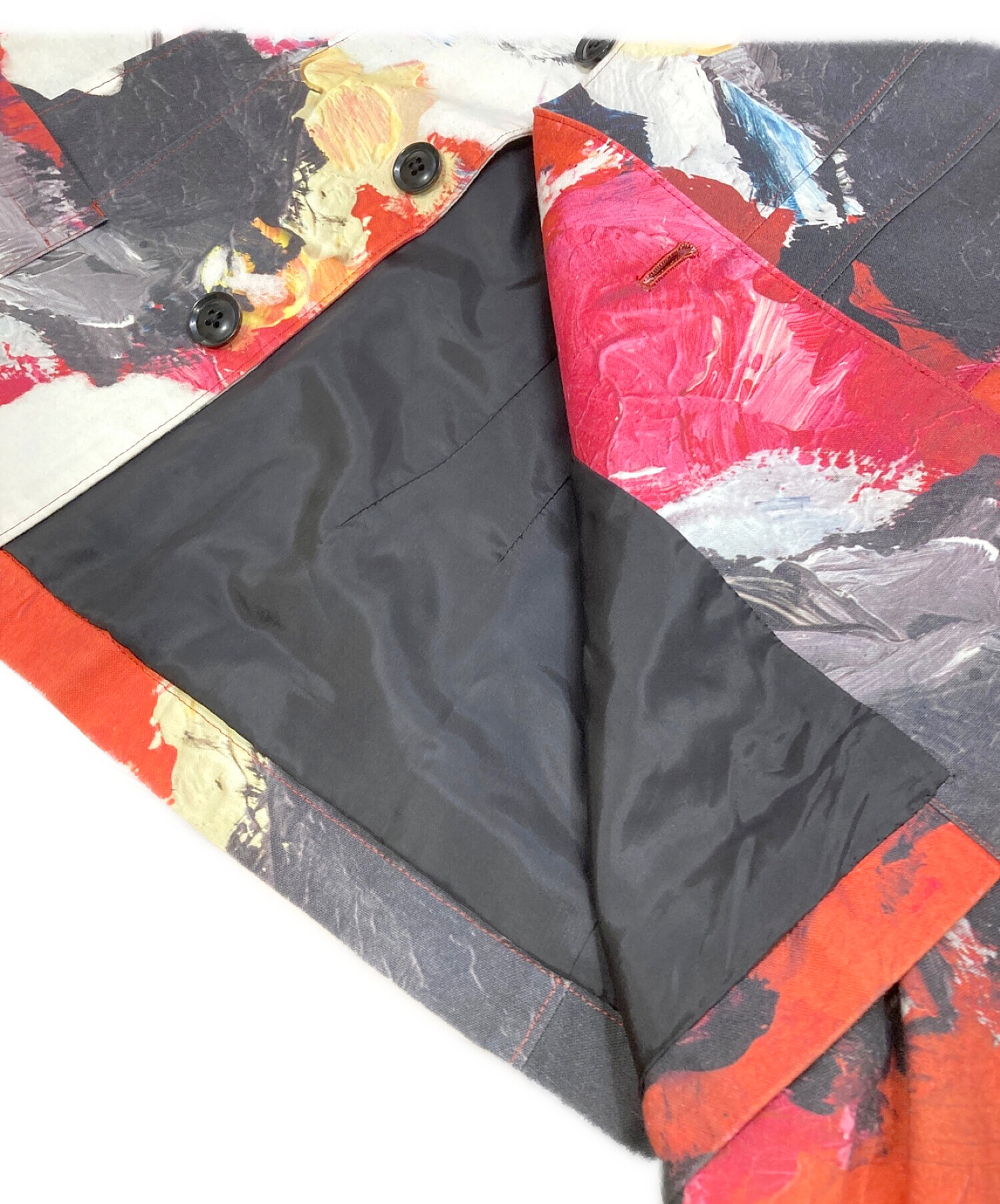 中古・古着通販】YOHJI YAMAMOTO (ヨウジヤマモト) ペイント総柄 