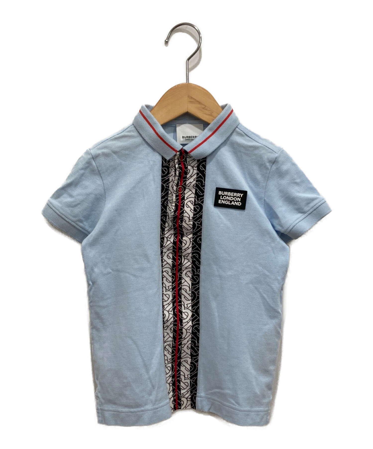 BURBERRY KIDS ポロシャツ 14Y BURBERRY バーバリー ロゴ入り