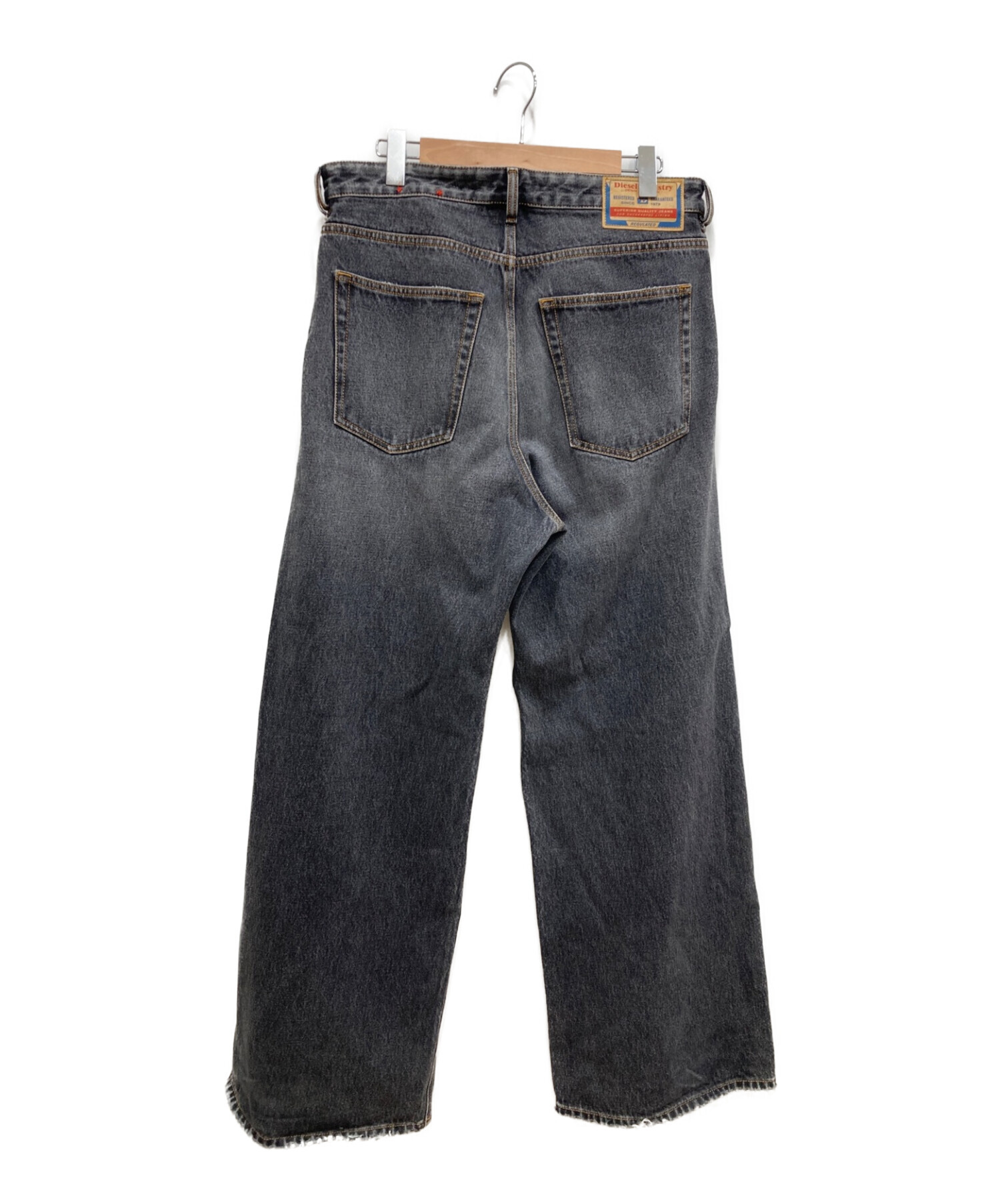 中古・古着通販】DIESEL (ディーゼル) ダメージ加工バギージーンズ 