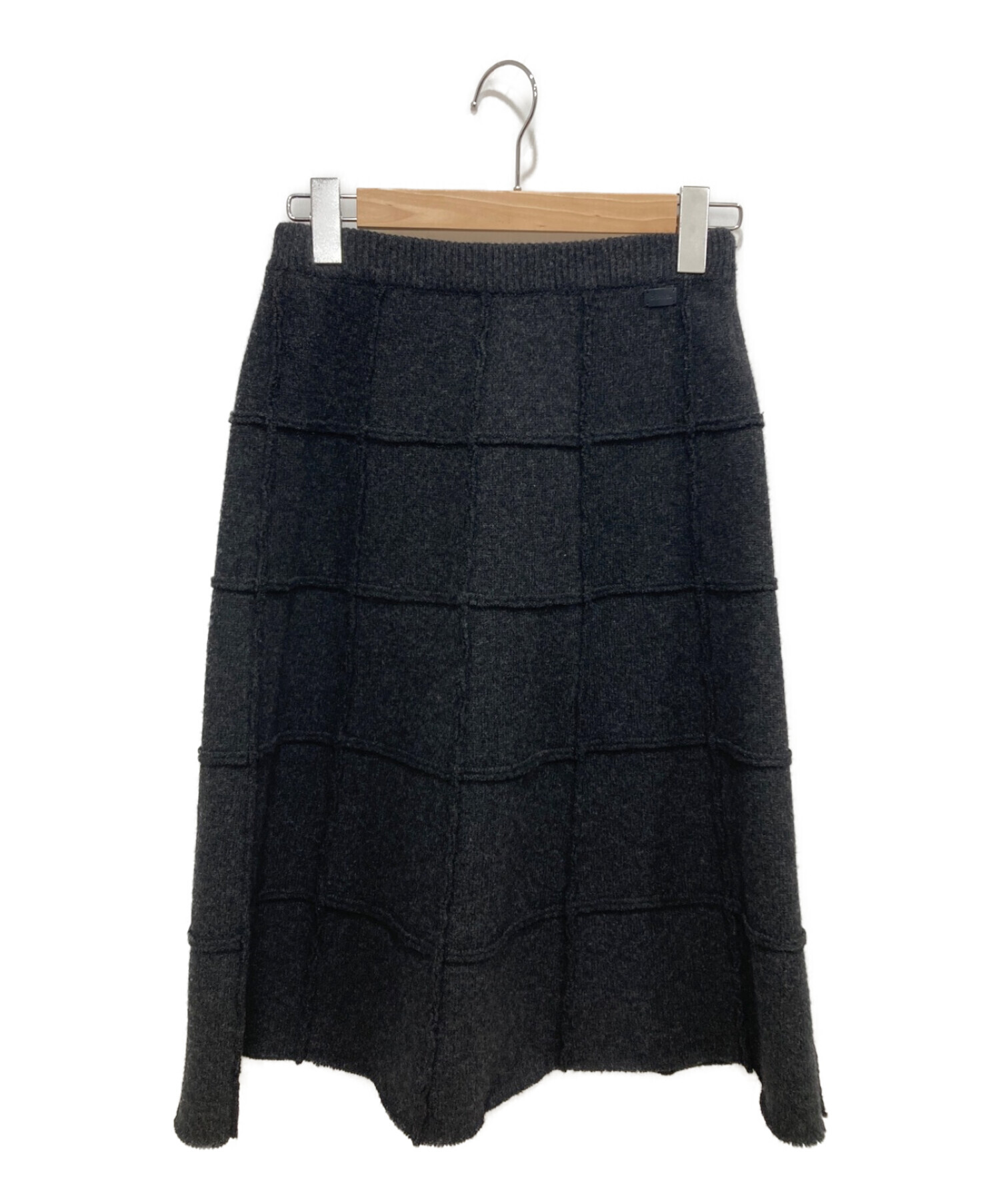 Chanel ウール　ニットスカート