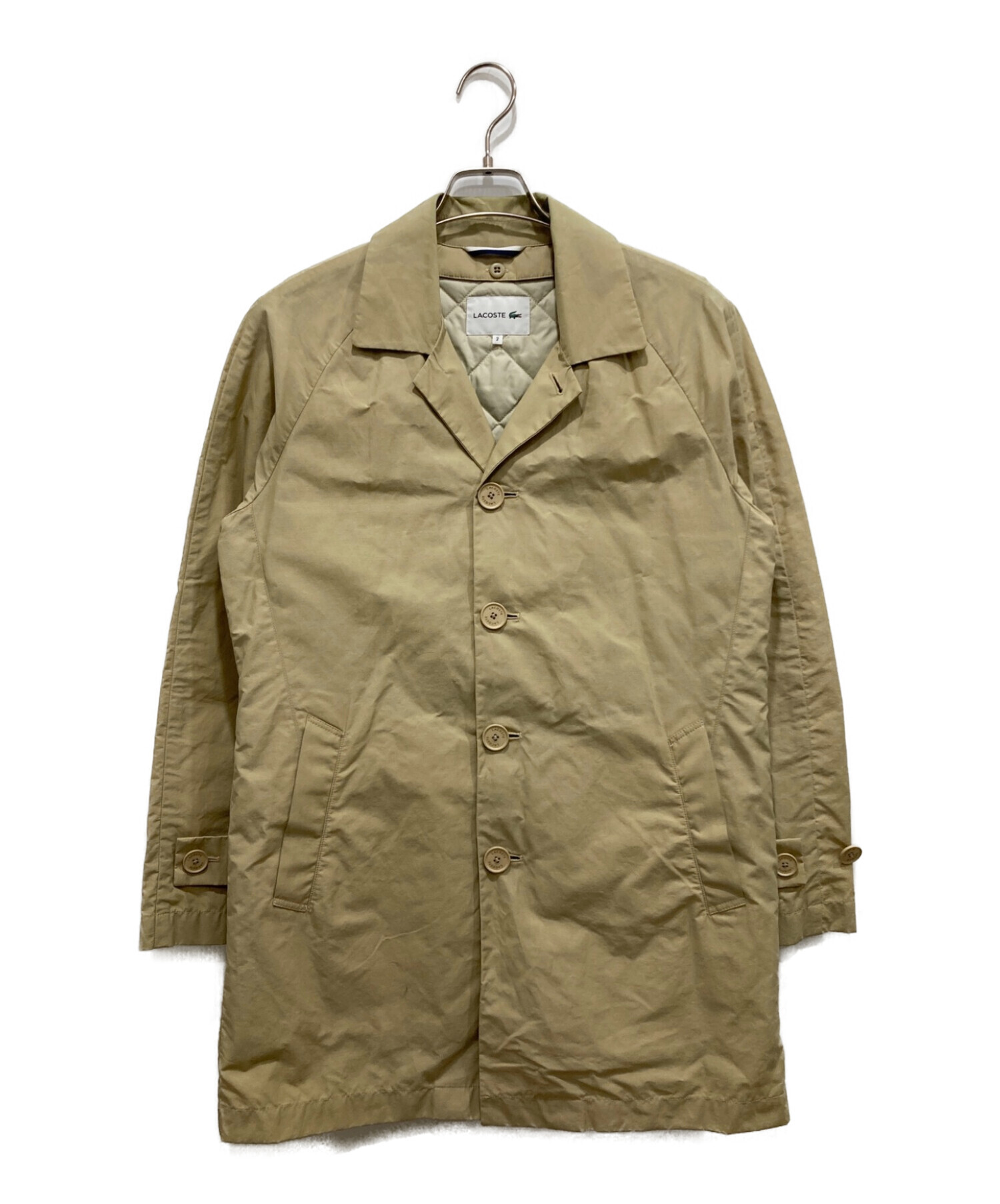 LACOSTE ラコステ メモリー素材 3WAY スプリングコート サイズ3