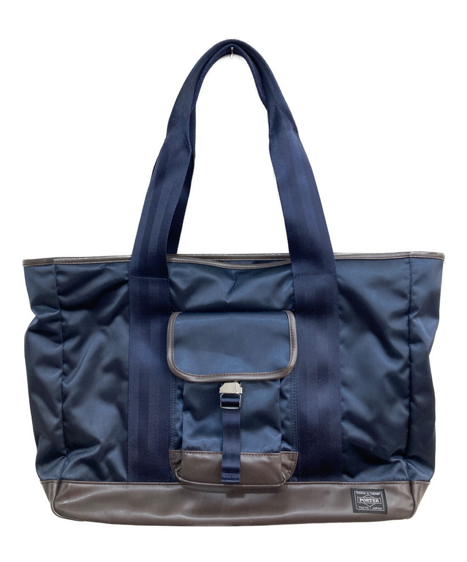 PORTER ポーター ストーム トートバッグ ネイビー（中古・古着