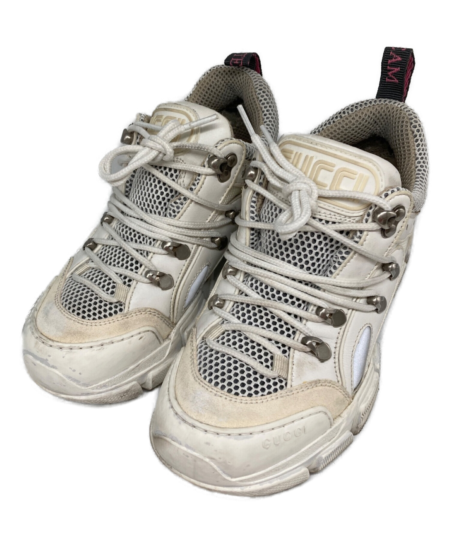 中古・古着通販】GUCCI (グッチ) フラッシュトレックスニーカー 