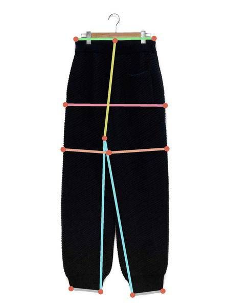 新品】YOKE Bias Border Knit Pants