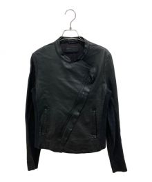 中古・古着通販】ROSE BUD REHARD (ローズバッド) レザーライダース 