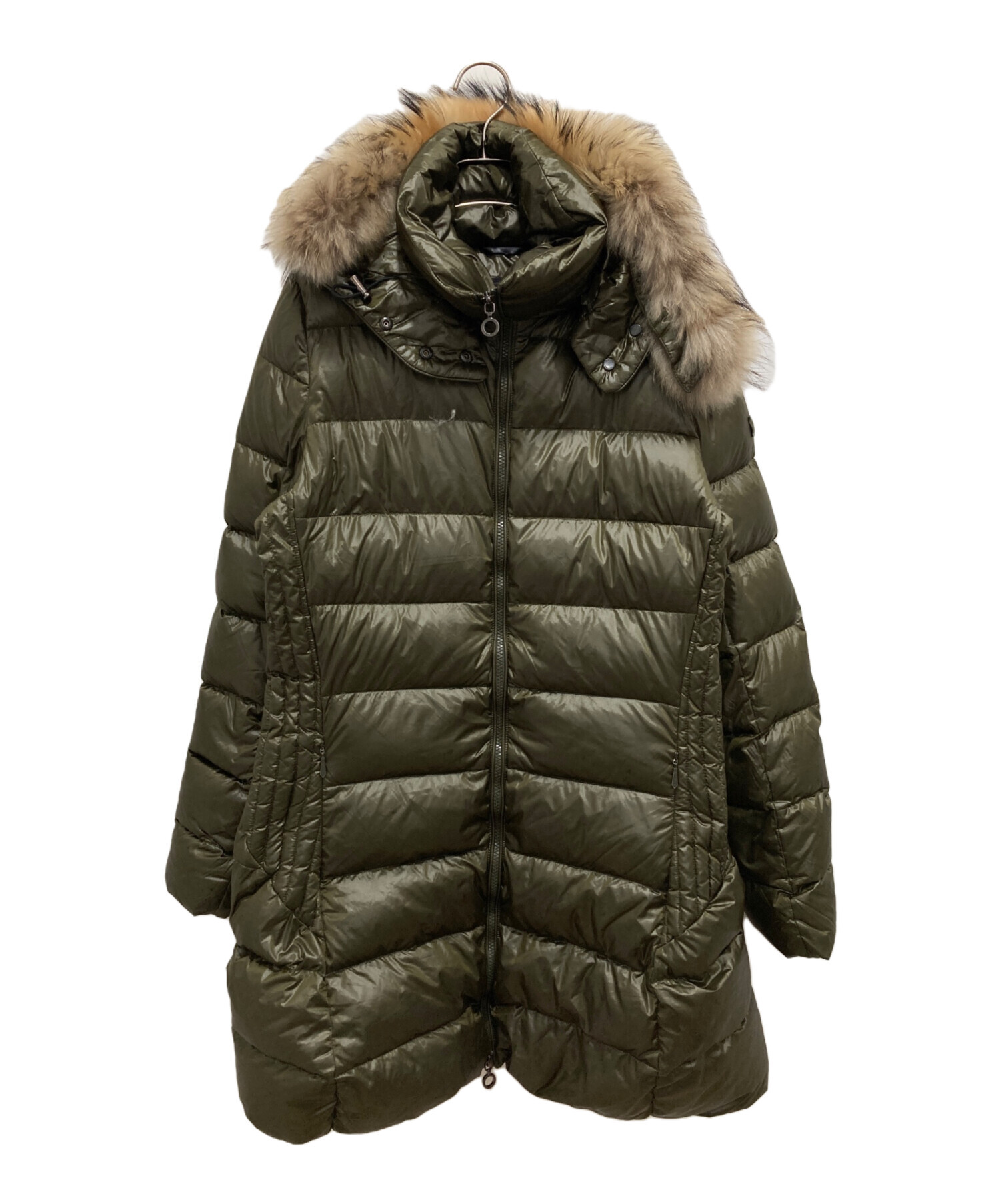中古・古着通販】TATRAS (タトラス) ラクーンファーフーデッドダウン 