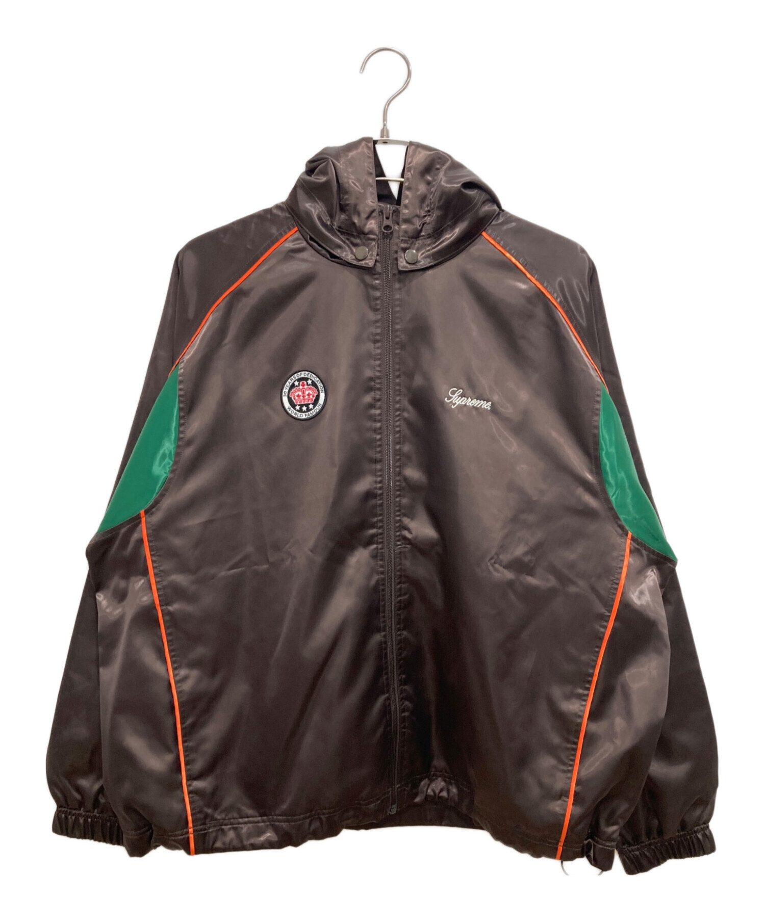 中古・古着通販】Supreme (シュプリーム) SATIN HOODED TRACK JACKET 