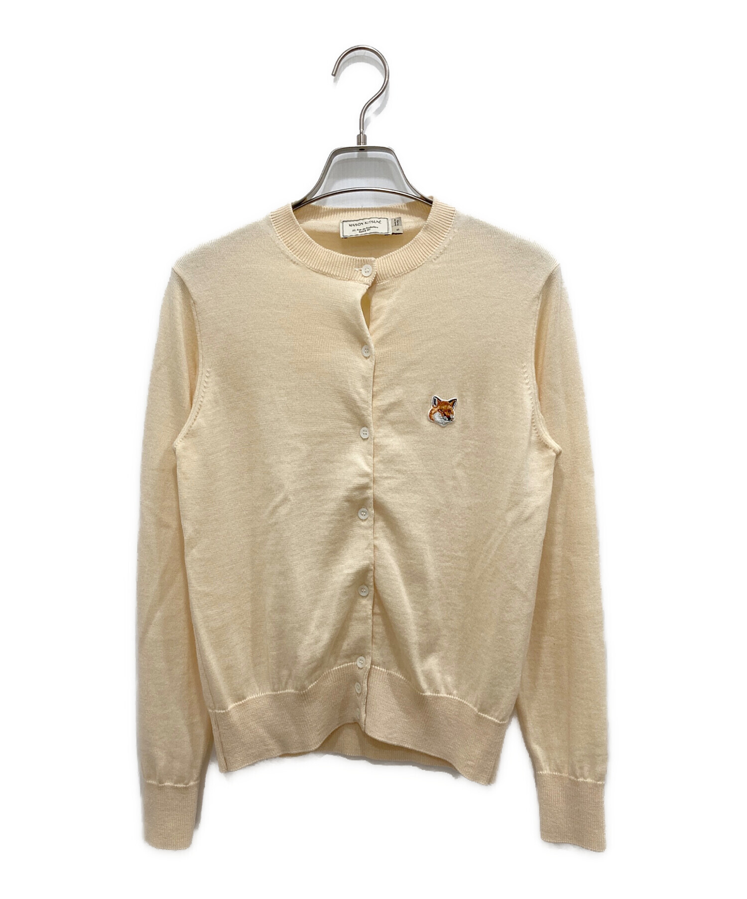 中古・古着通販】MAISON KITSUNE (メゾンキツネ) フォックスヘッド丸首  