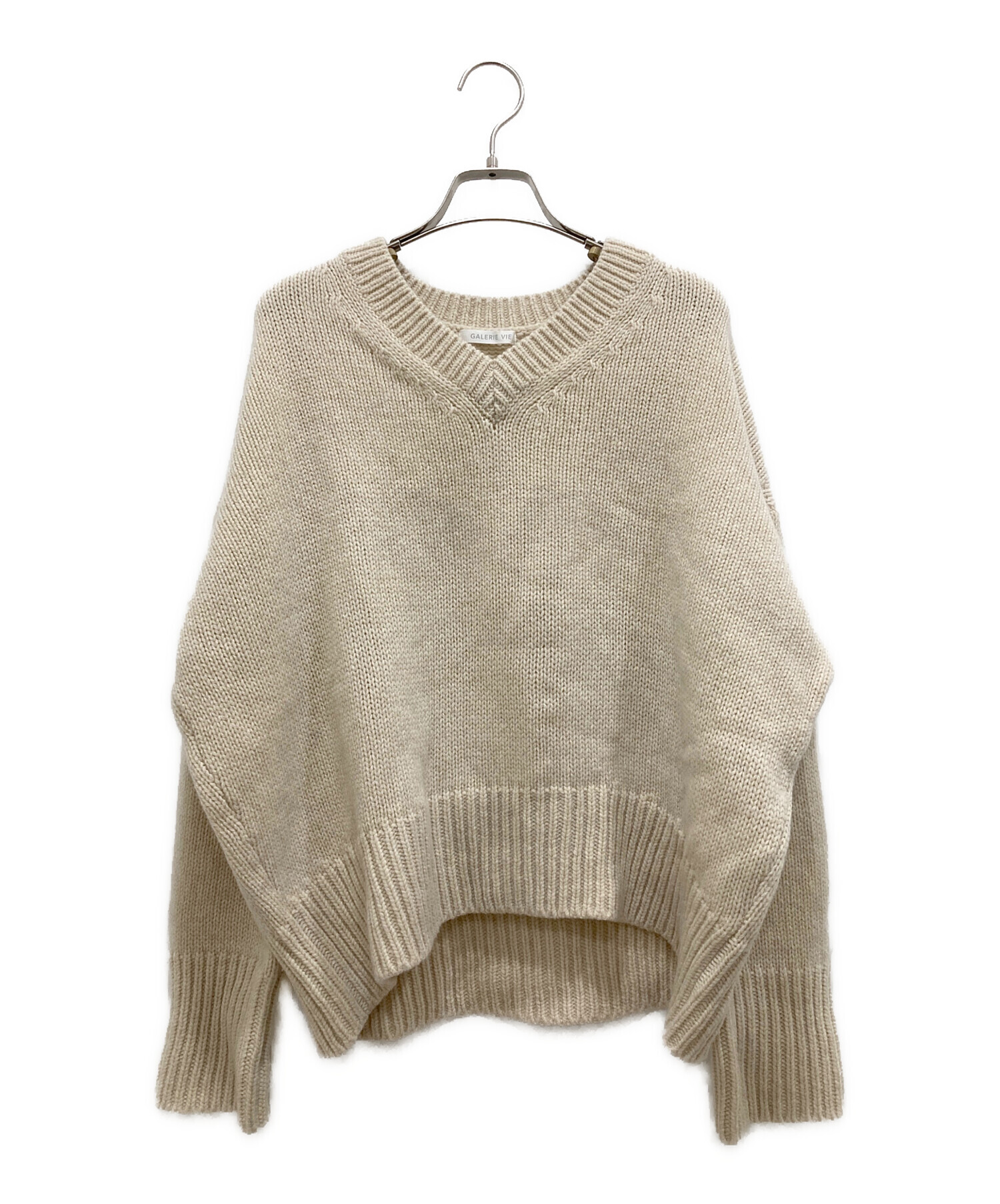 GALERIE VIE ギャルリーヴィー ポンチョ カシミヤ100% がら