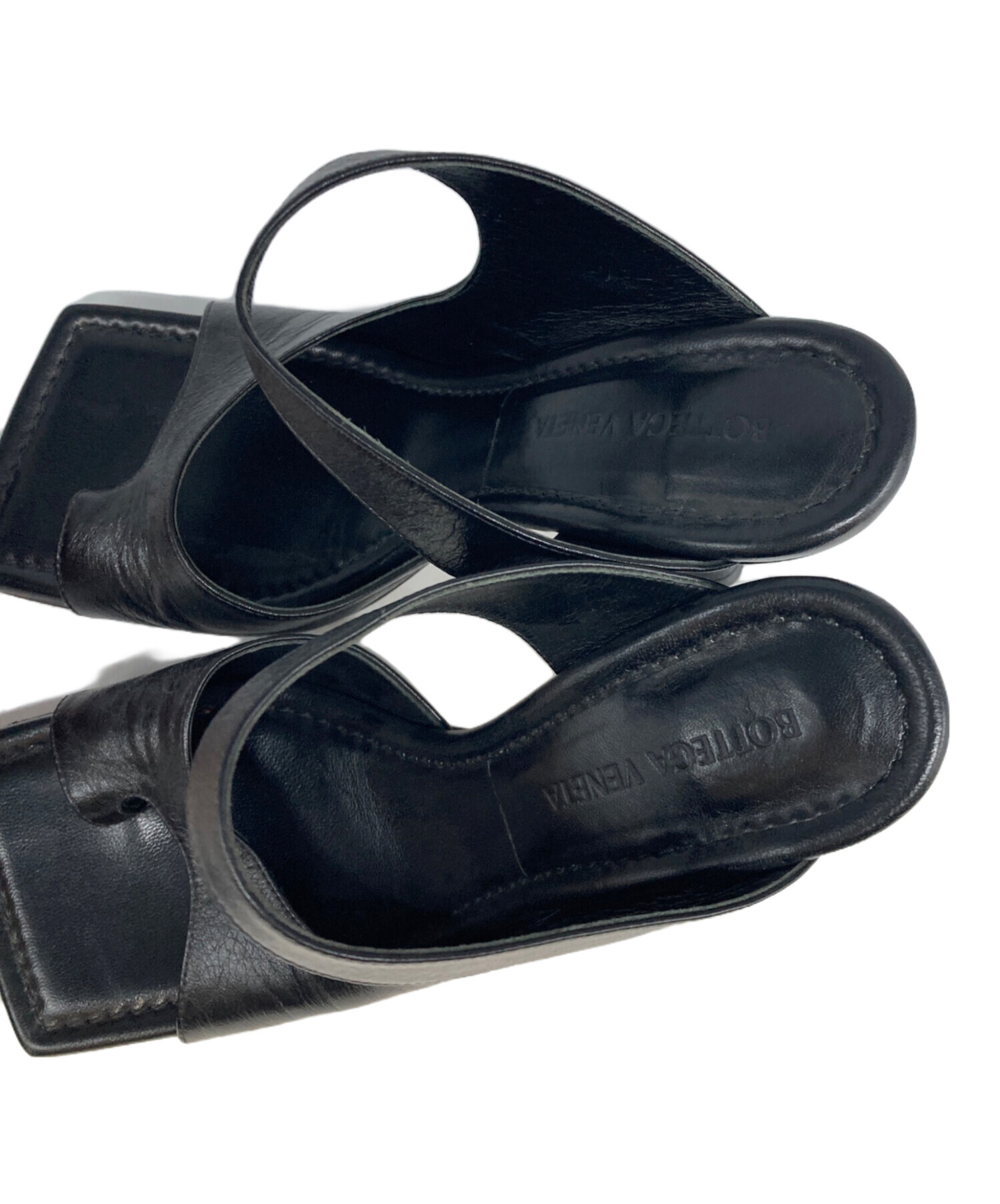 中古・古着通販】BOTTEGA VENETA (ボッテガベネタ) スクエアトゥ 
