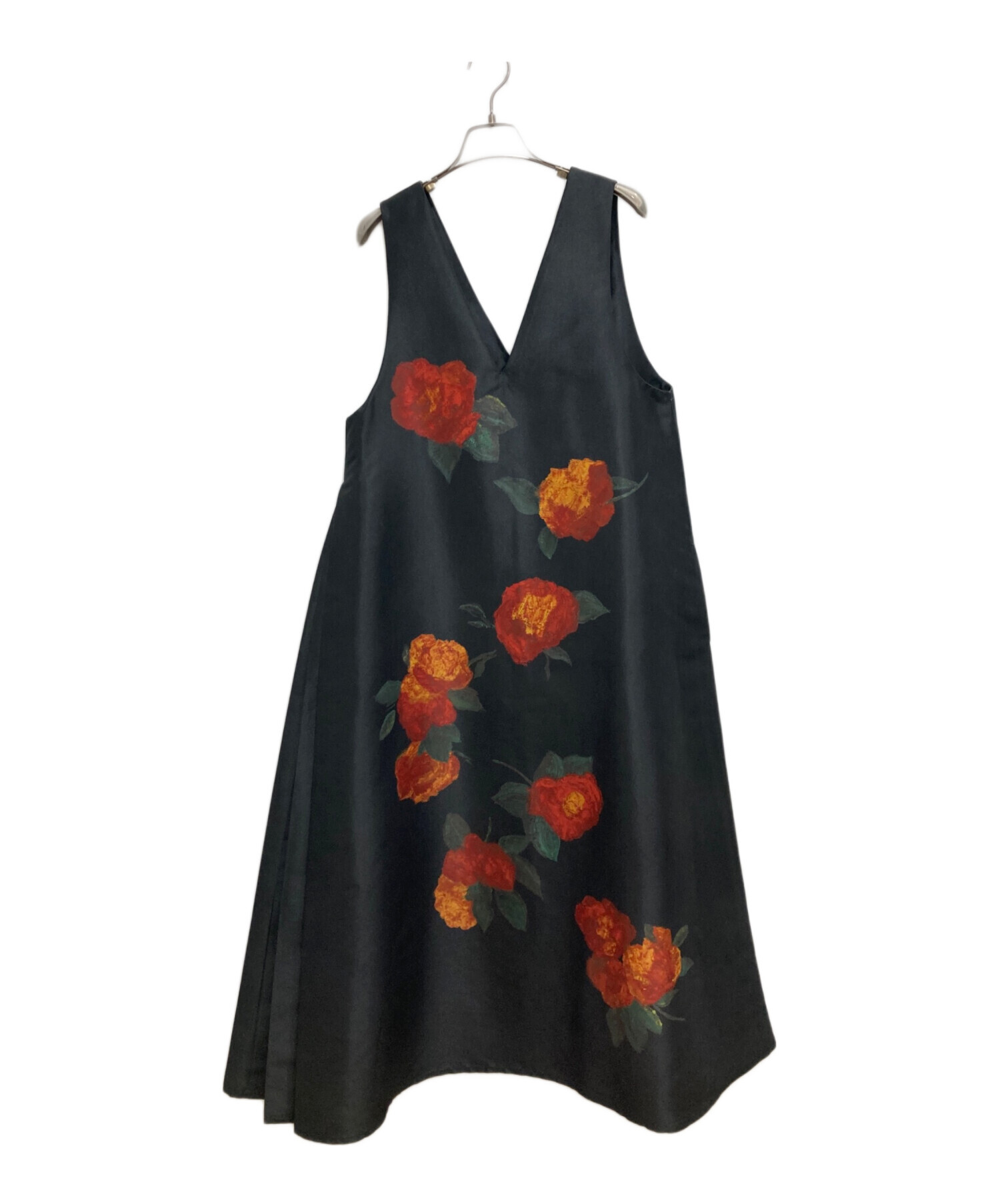 中古・古着通販】AMERI (アメリ) ELLIE ASYMMETRY PLEATS DRESS  