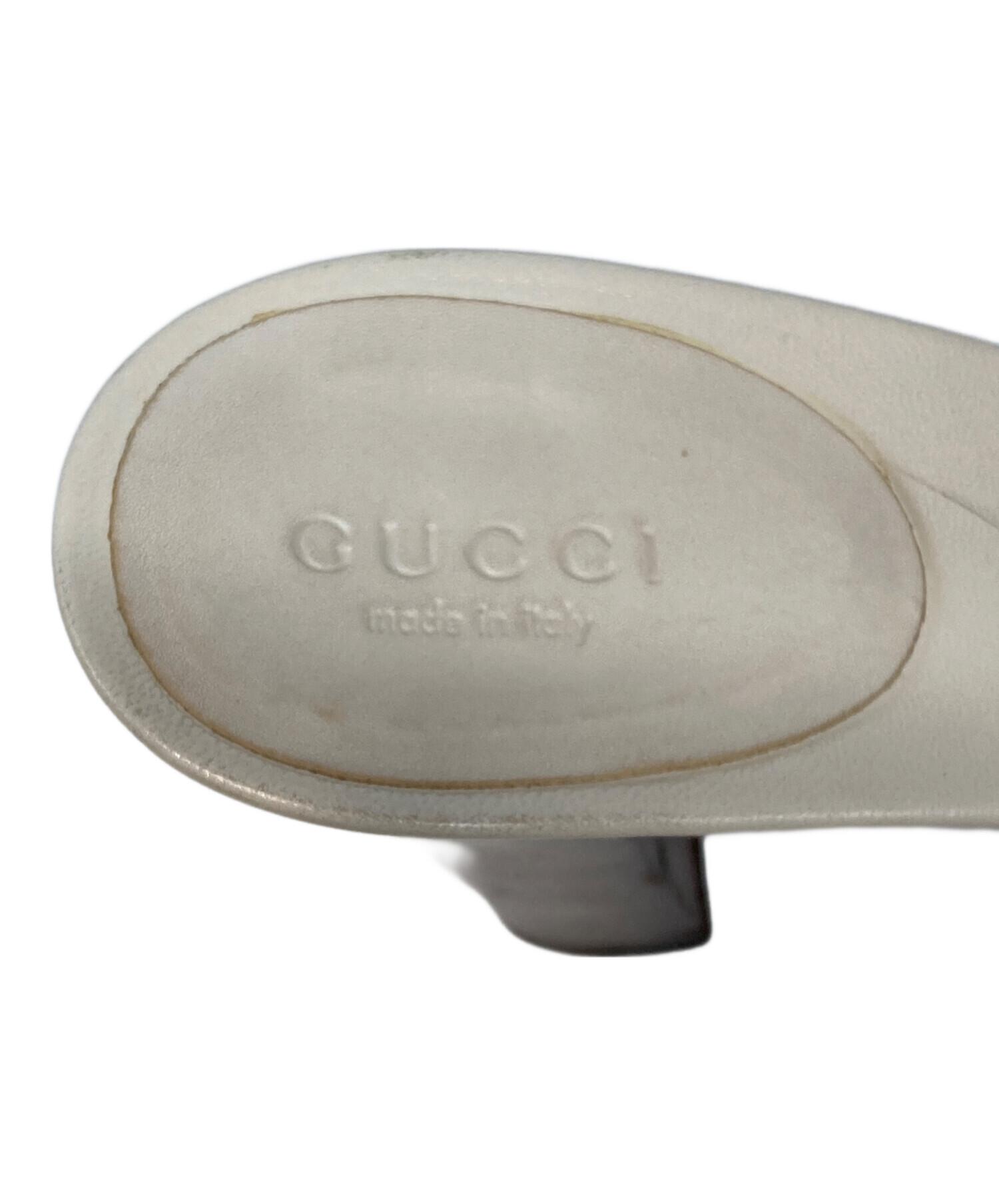 中古・古着通販】GUCCI (グッチ) バンブービットミュールサンダル 